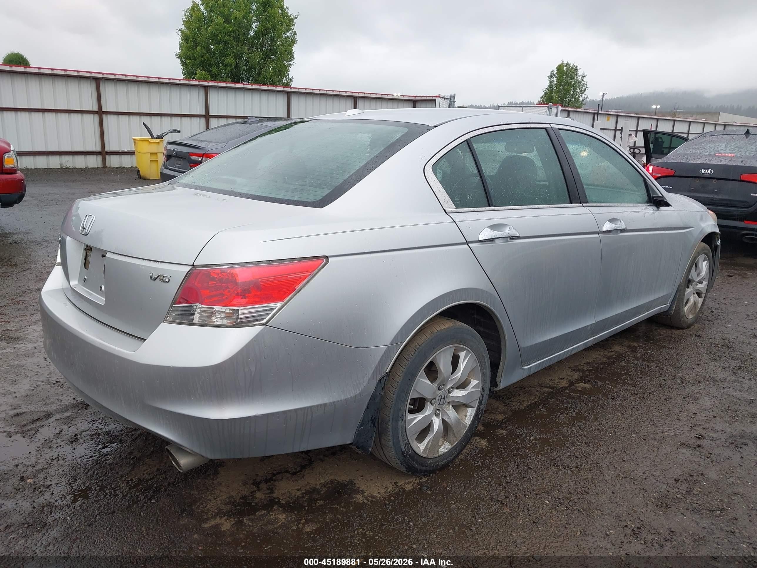 2009 Honda Accord 3.5 Ex-l Silver vin: 1HGCP36849A021062