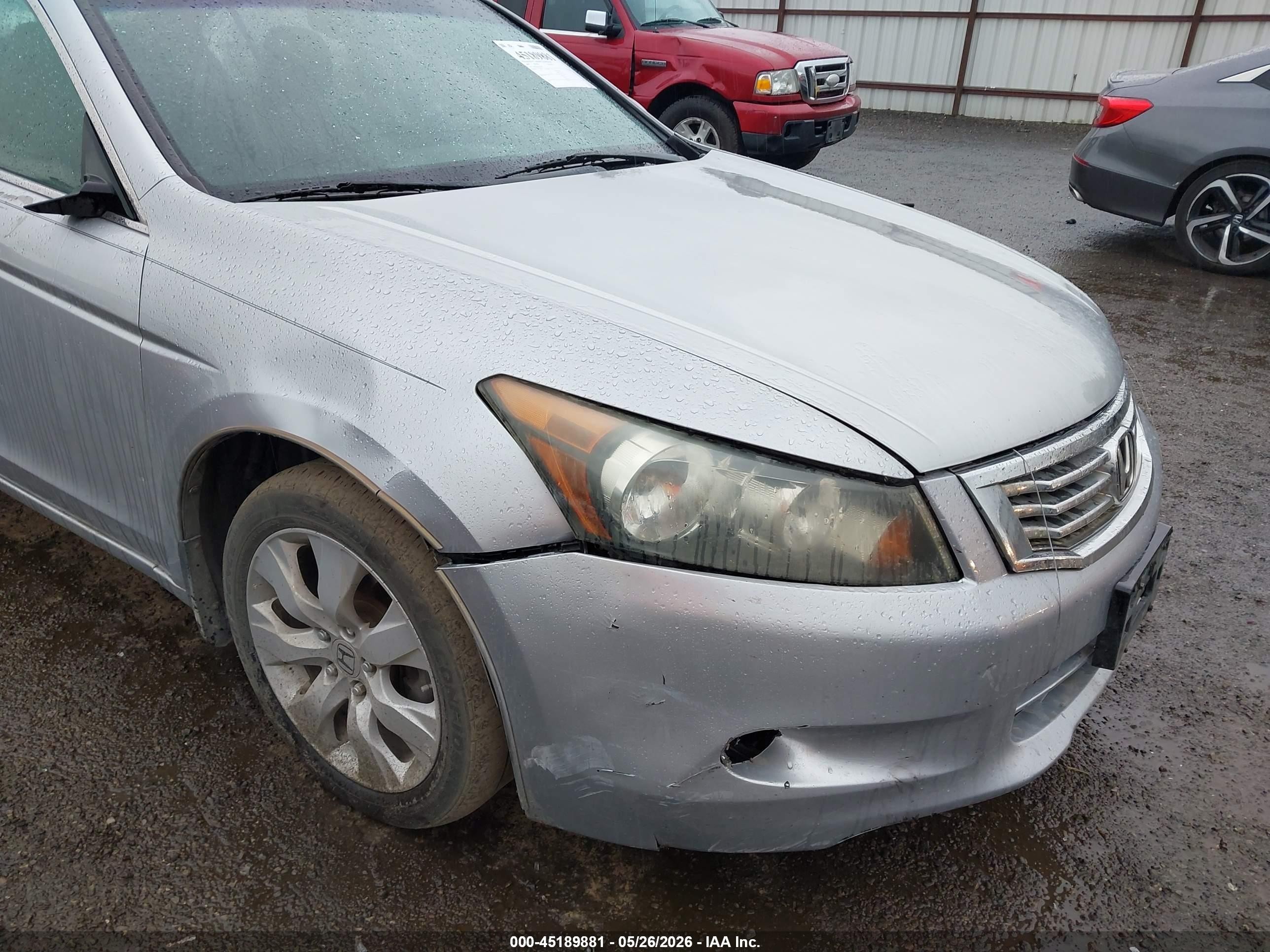 2009 Honda Accord 3.5 Ex-l Silver vin: 1HGCP36849A021062