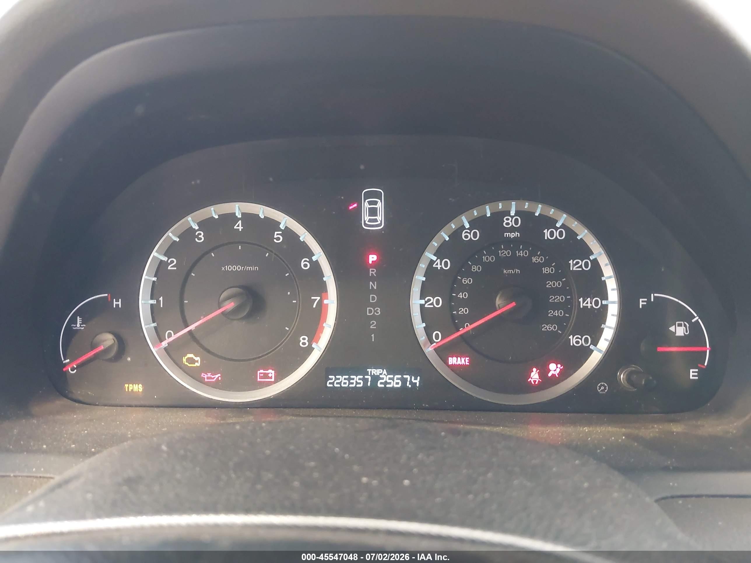 2009 Honda Accord 3.5 Ex-l White vin: 1HGCP36849A024513