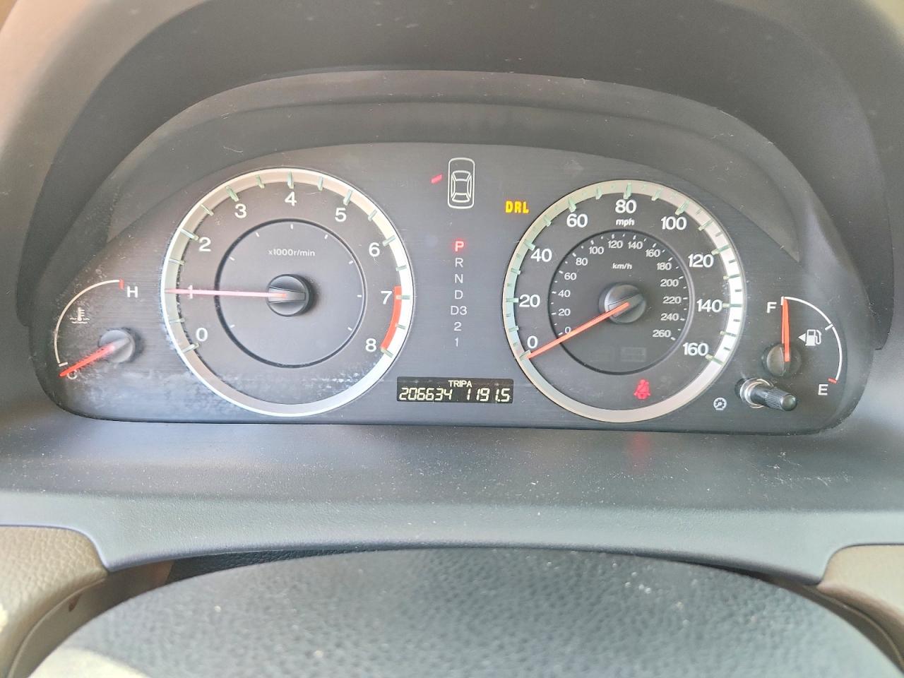 2009 Honda Accord Exl Темно-бордовый vin: 1HGCP36849A026276