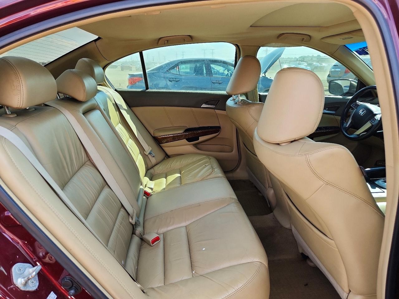 2009 Honda Accord Exl Темно-бордовый vin: 1HGCP36849A026276