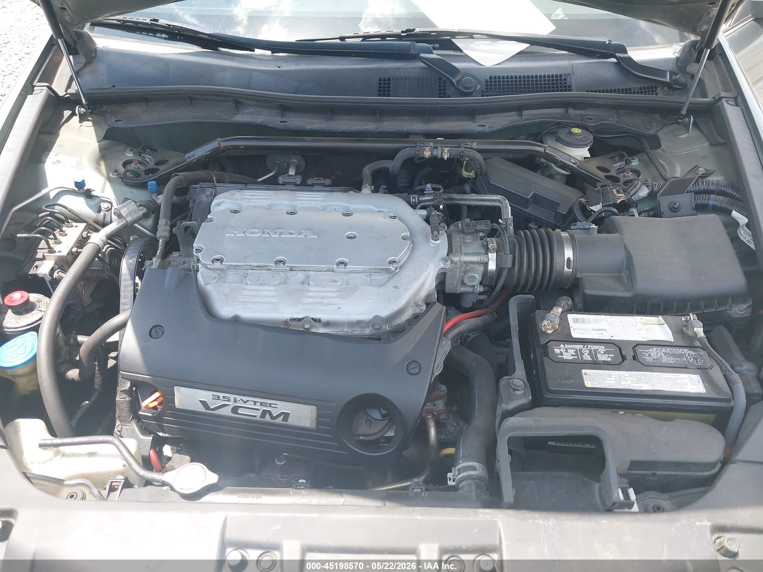 2009 Honda Accord 3.5 Ex-l Gray vin: 1HGCP36849A029775
