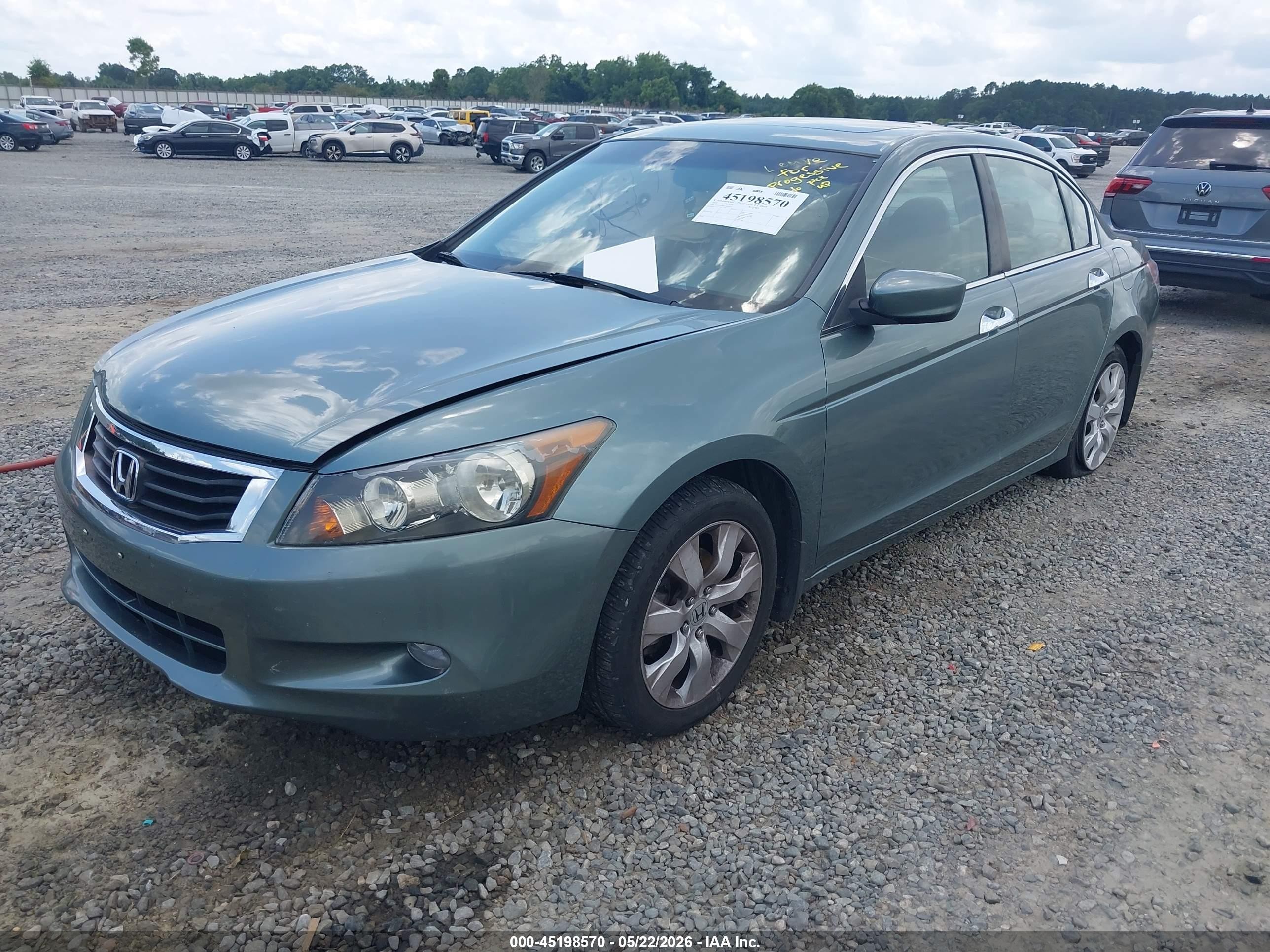 2009 Honda Accord 3.5 Ex-l Gray vin: 1HGCP36849A029775
