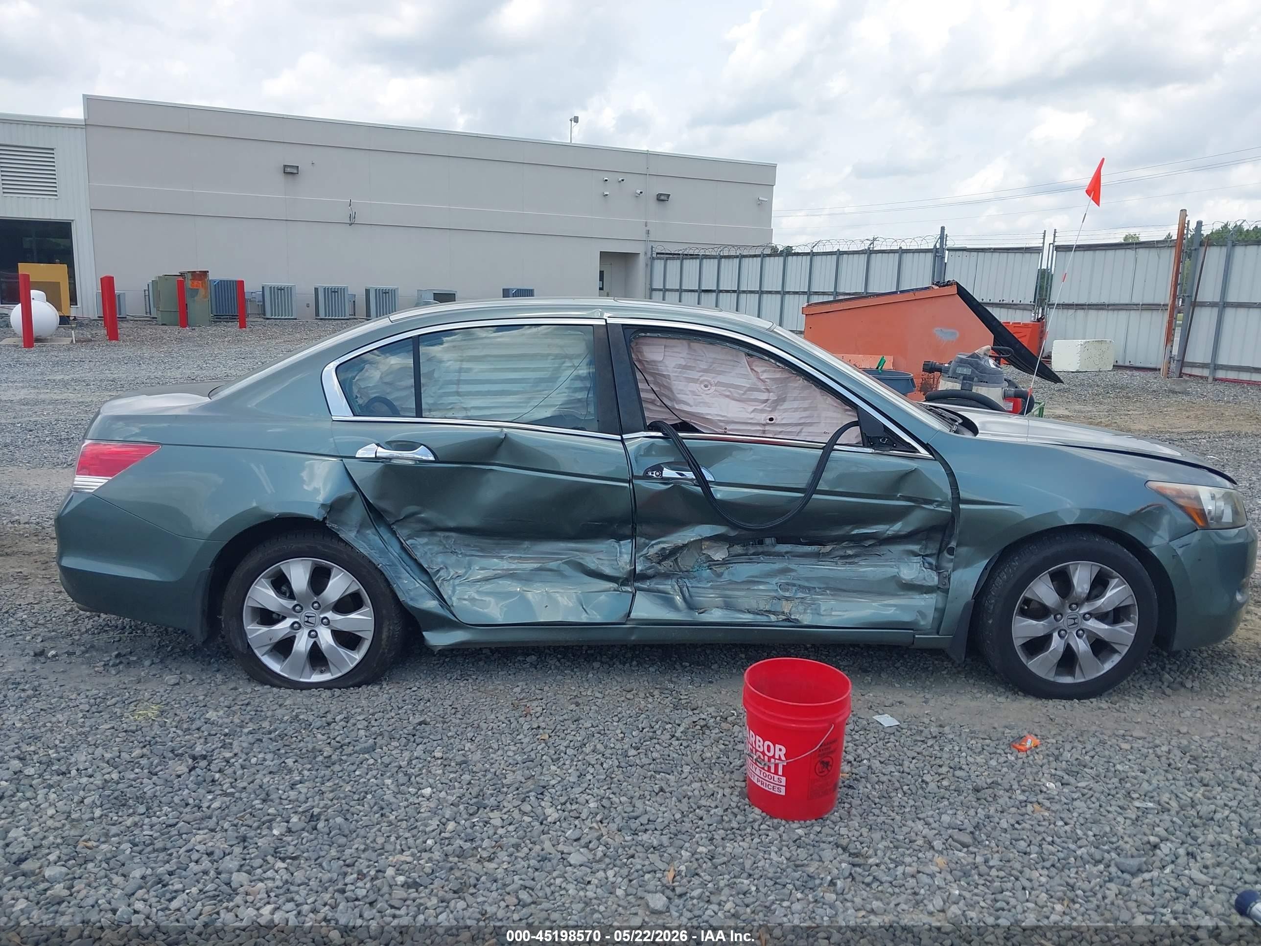 2009 Honda Accord 3.5 Ex-l Gray vin: 1HGCP36849A029775