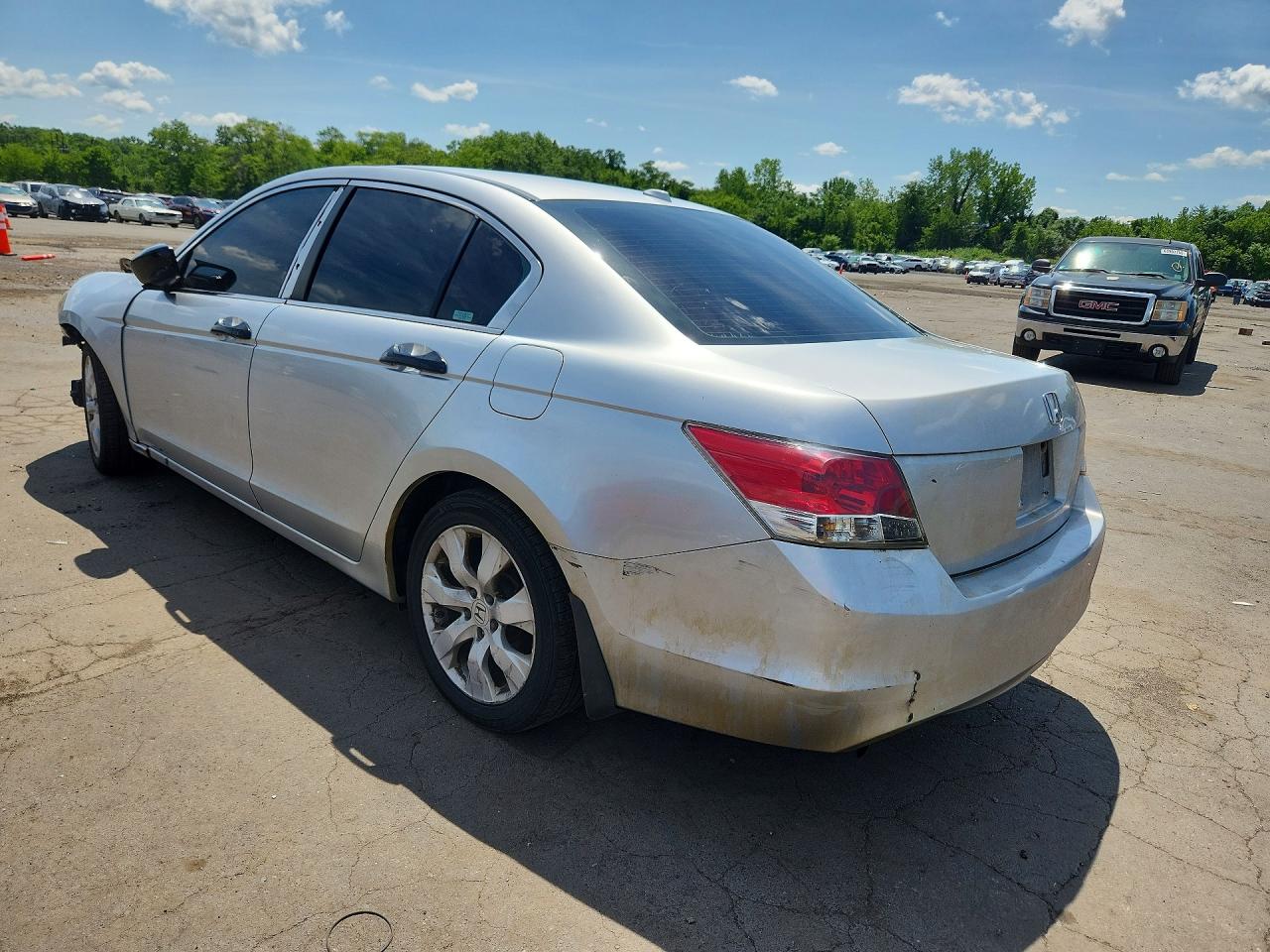 2009 Honda Accord Exl Серый vin: 1HGCP36849A032398