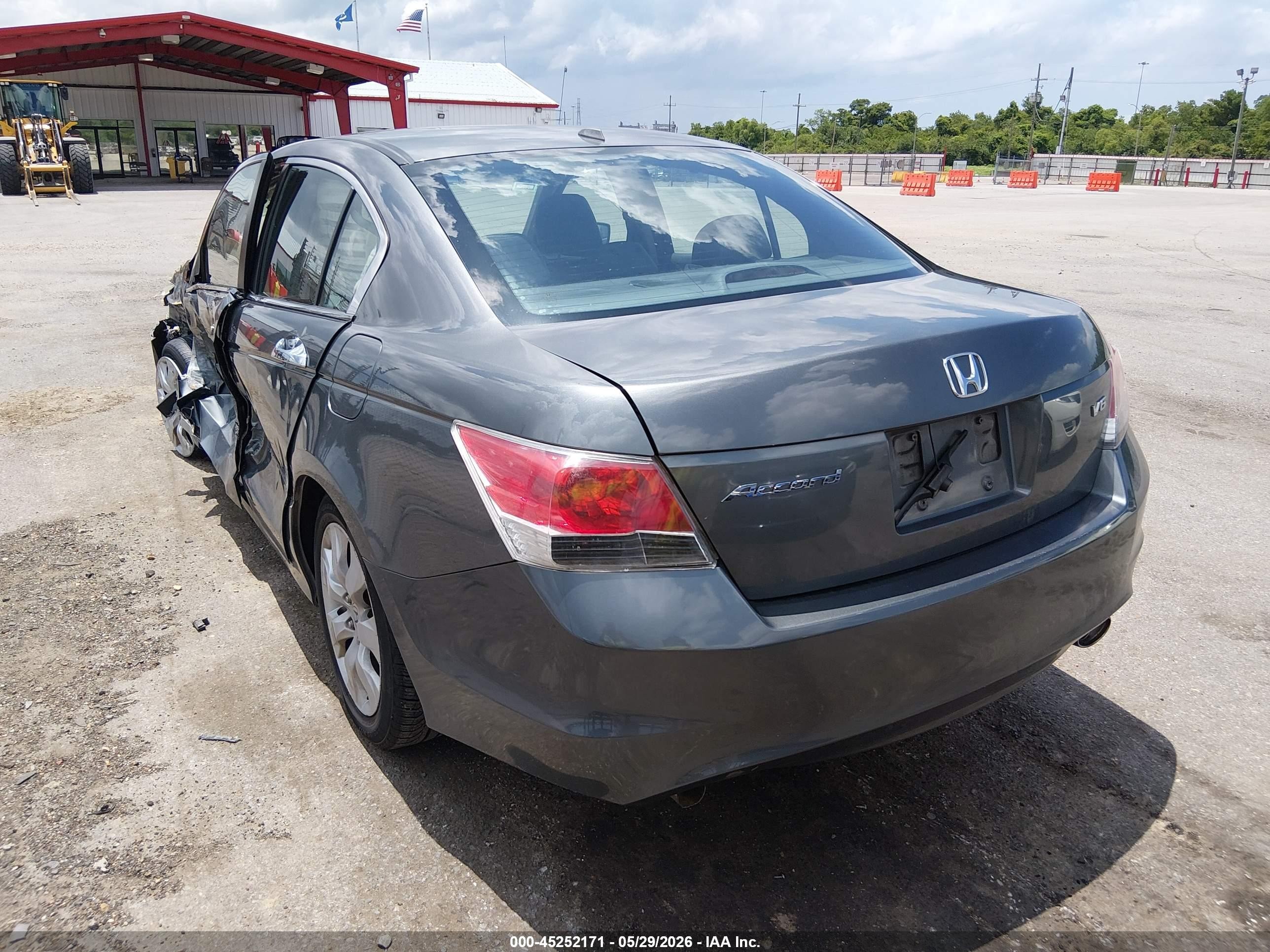 2009 Honda Accord 3.5 Ex-l Gray vin: 1HGCP36849A041635