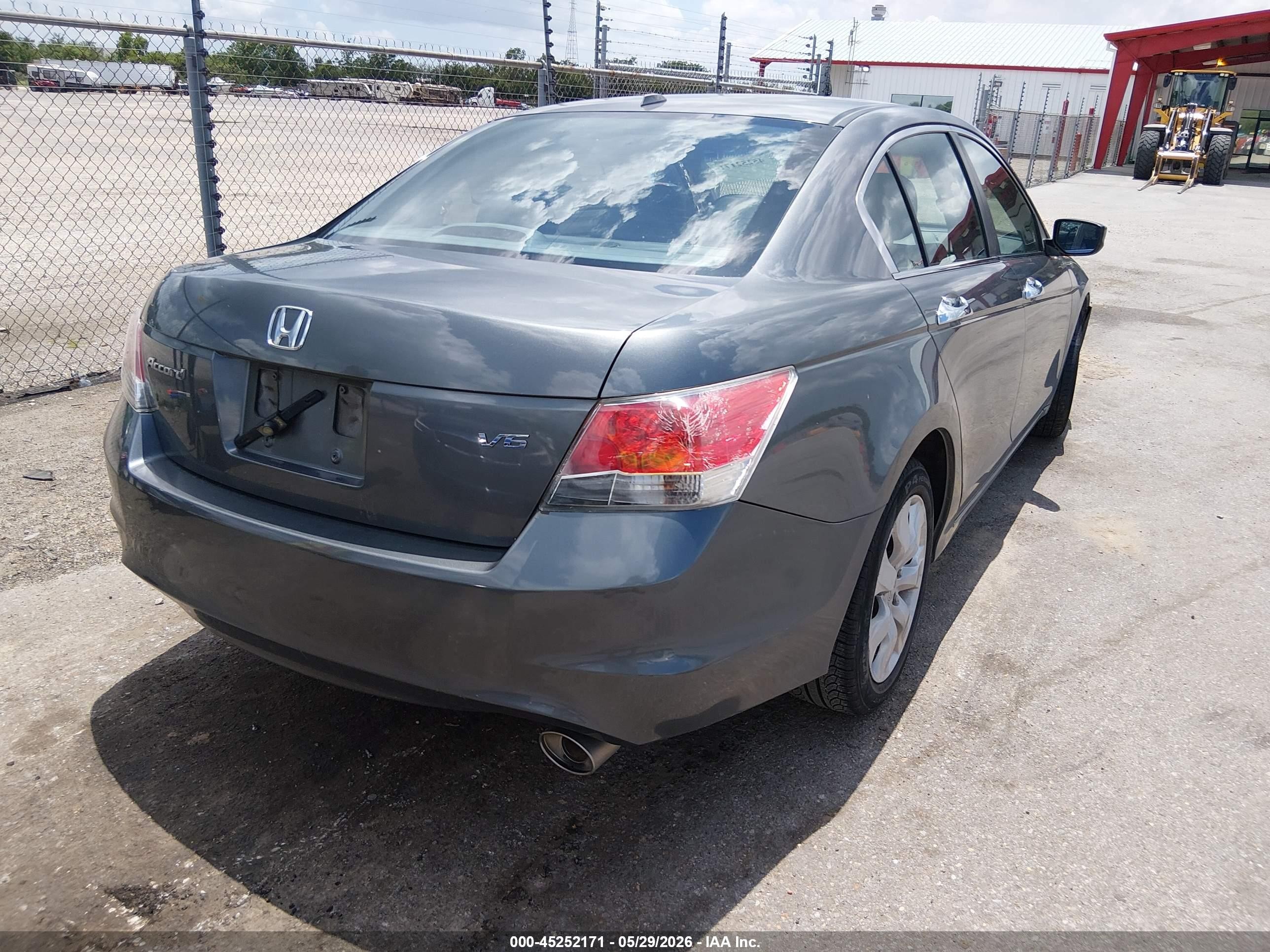 2009 Honda Accord 3.5 Ex-l Gray vin: 1HGCP36849A041635