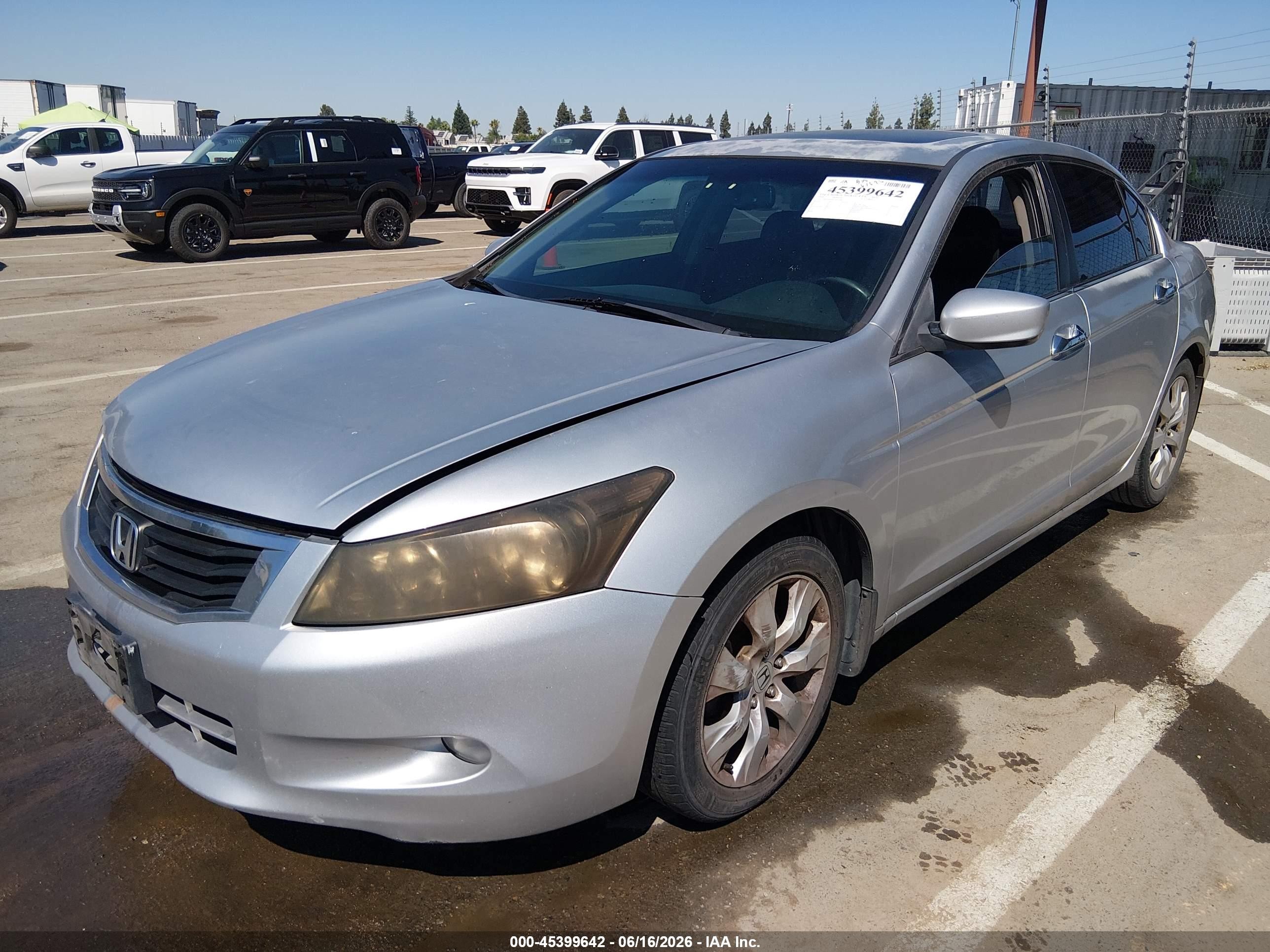 2009 Honda Accord 3.5 Ex-l Silver vin: 1HGCP36849A043398