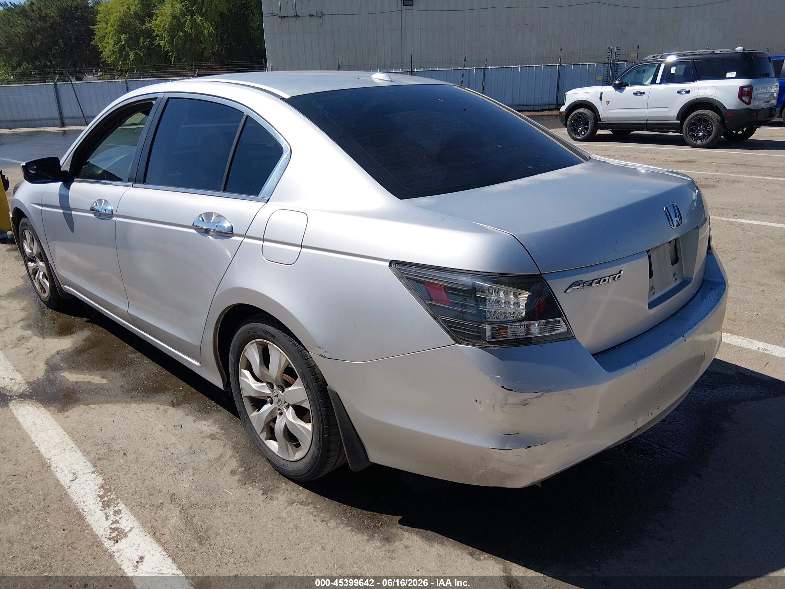 2009 Honda Accord 3.5 Ex-l Silver vin: 1HGCP36849A043398