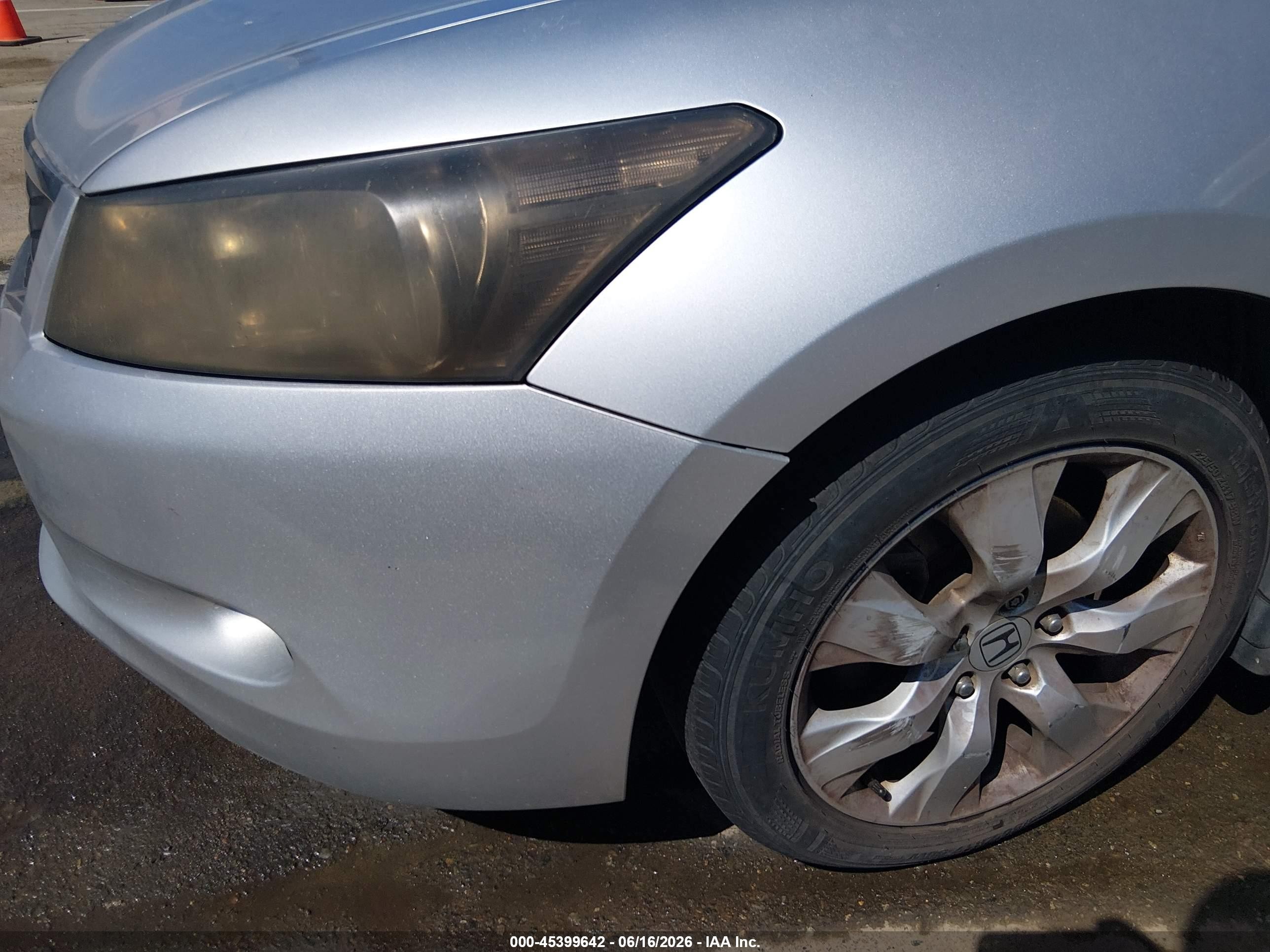 2009 Honda Accord 3.5 Ex-l Silver vin: 1HGCP36849A043398