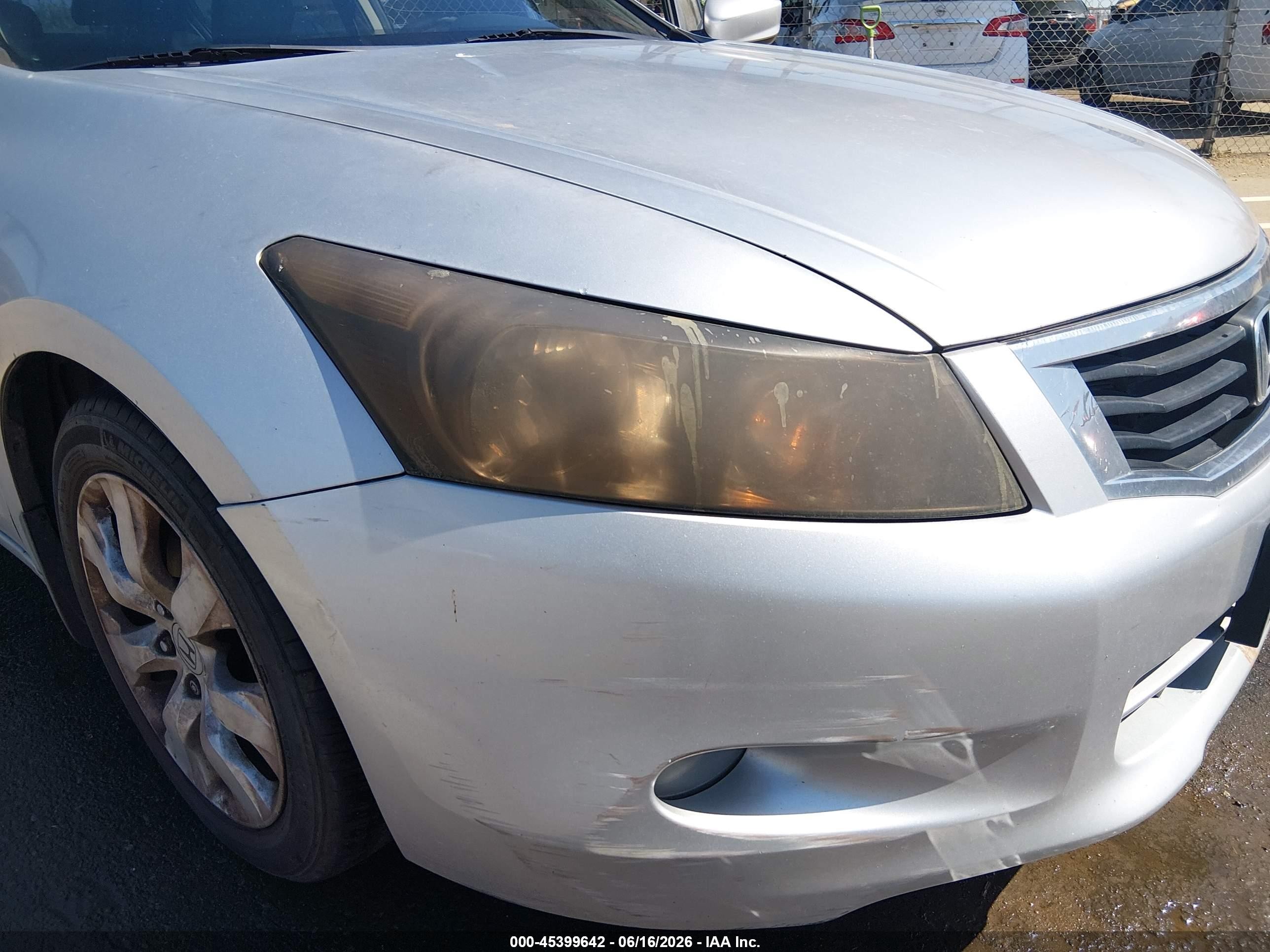 2009 Honda Accord 3.5 Ex-l Silver vin: 1HGCP36849A043398