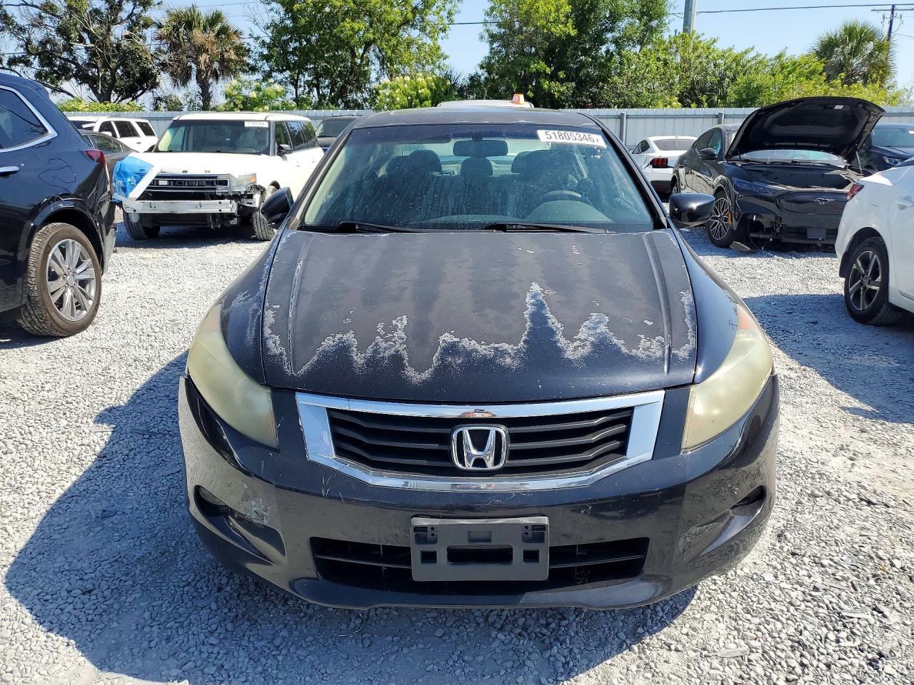 2008 Honda Accord Exl Blue vin: 1HGCP36858A007850