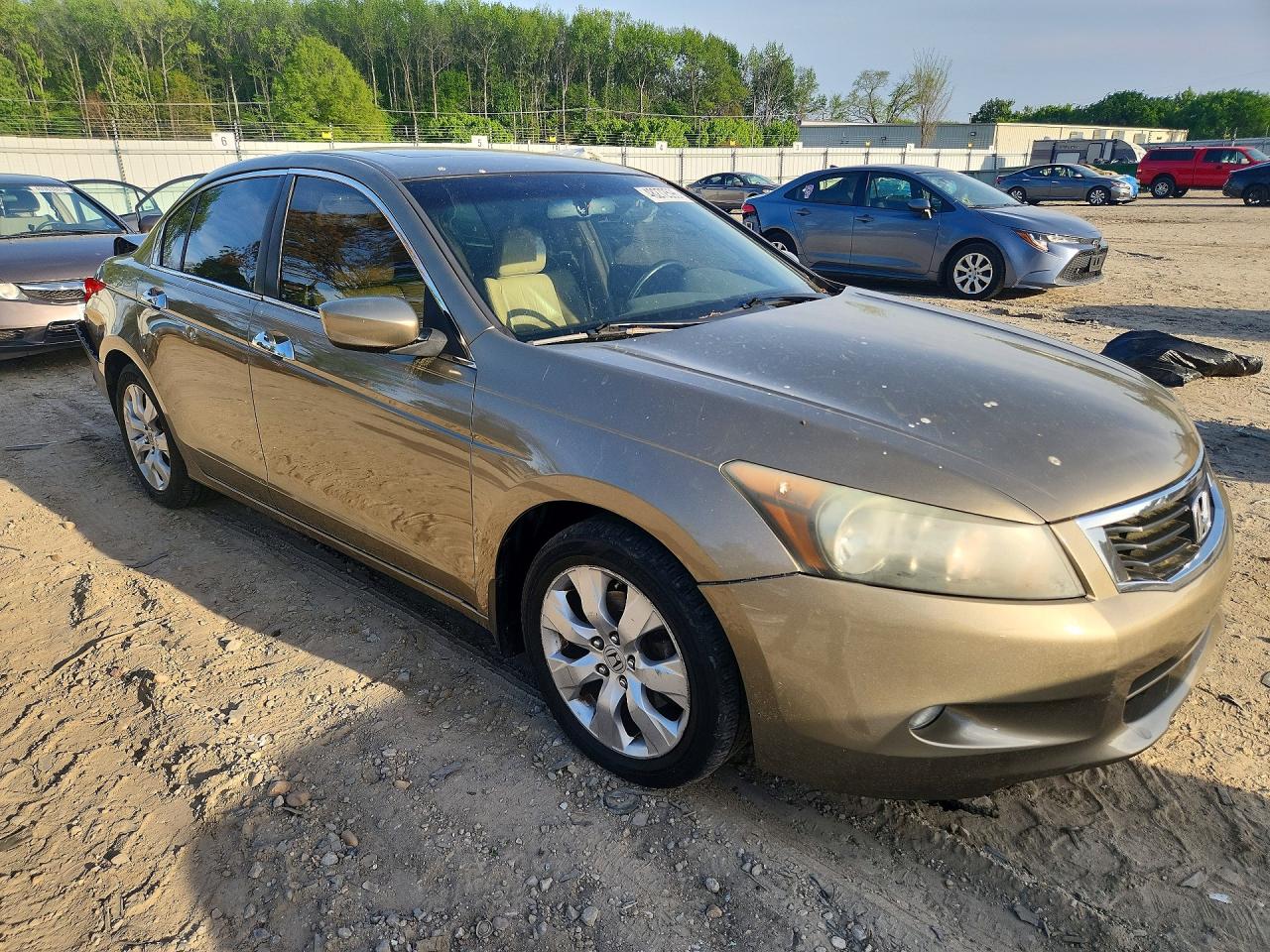 2008 Honda Accord Gold vin: 1HGCP36858A011901