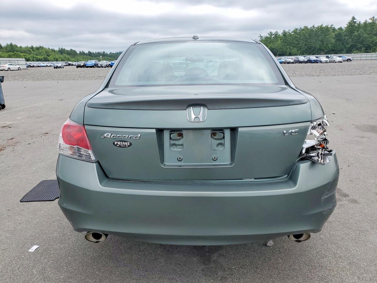 2008 Honda Accord Exl Green vin: 1HGCP36858A024020