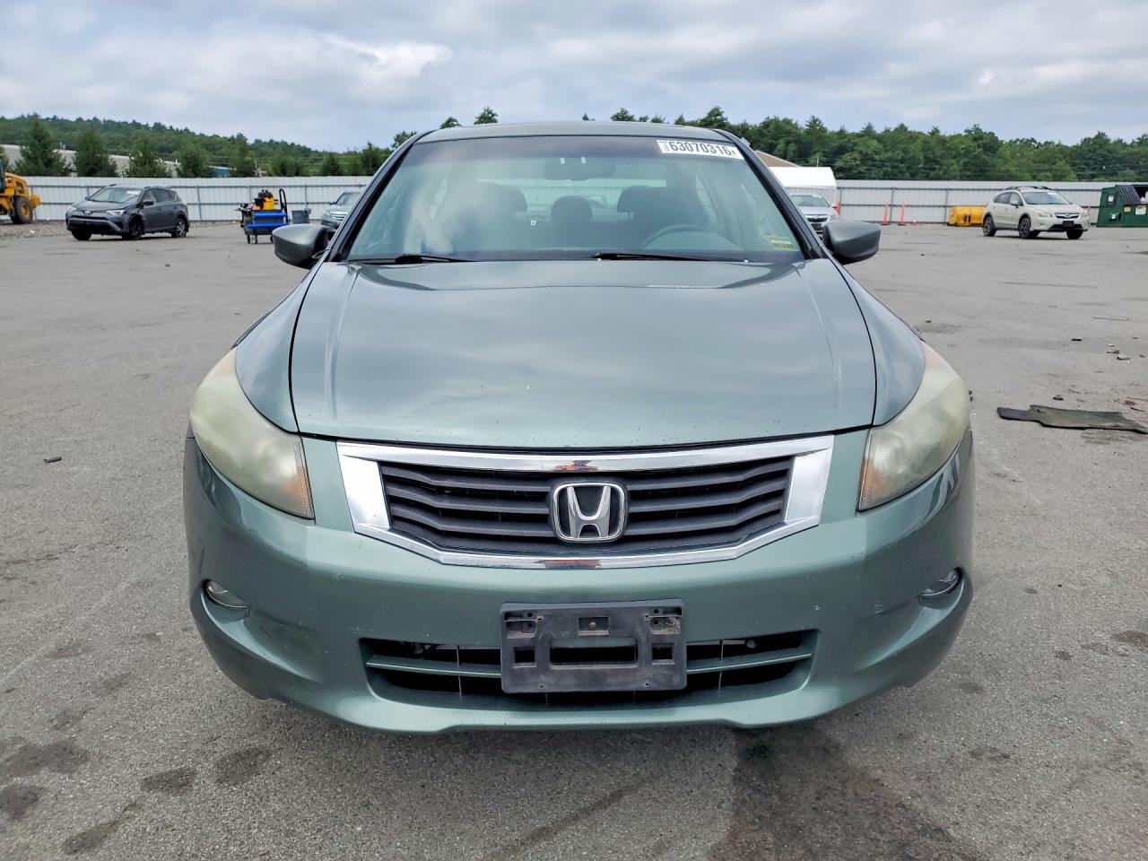 2008 Honda Accord Exl Green vin: 1HGCP36858A024020