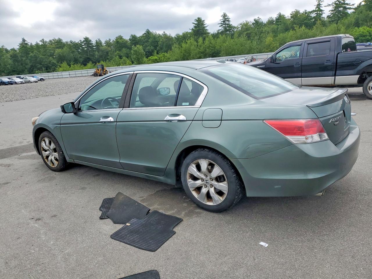 2008 Honda Accord Exl Green vin: 1HGCP36858A024020