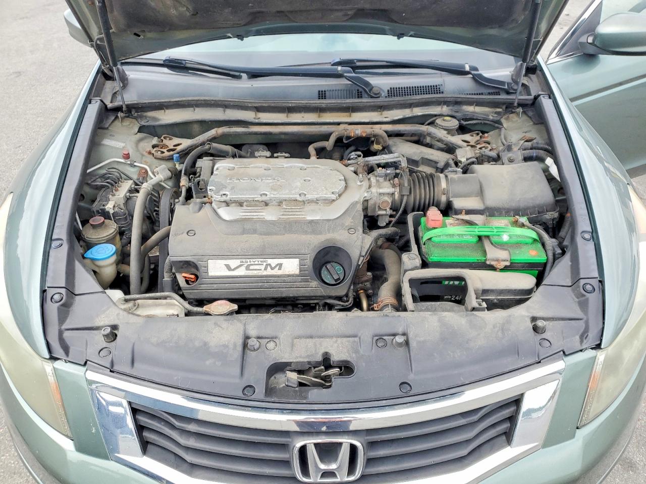 2008 Honda Accord Exl Green vin: 1HGCP36858A024020