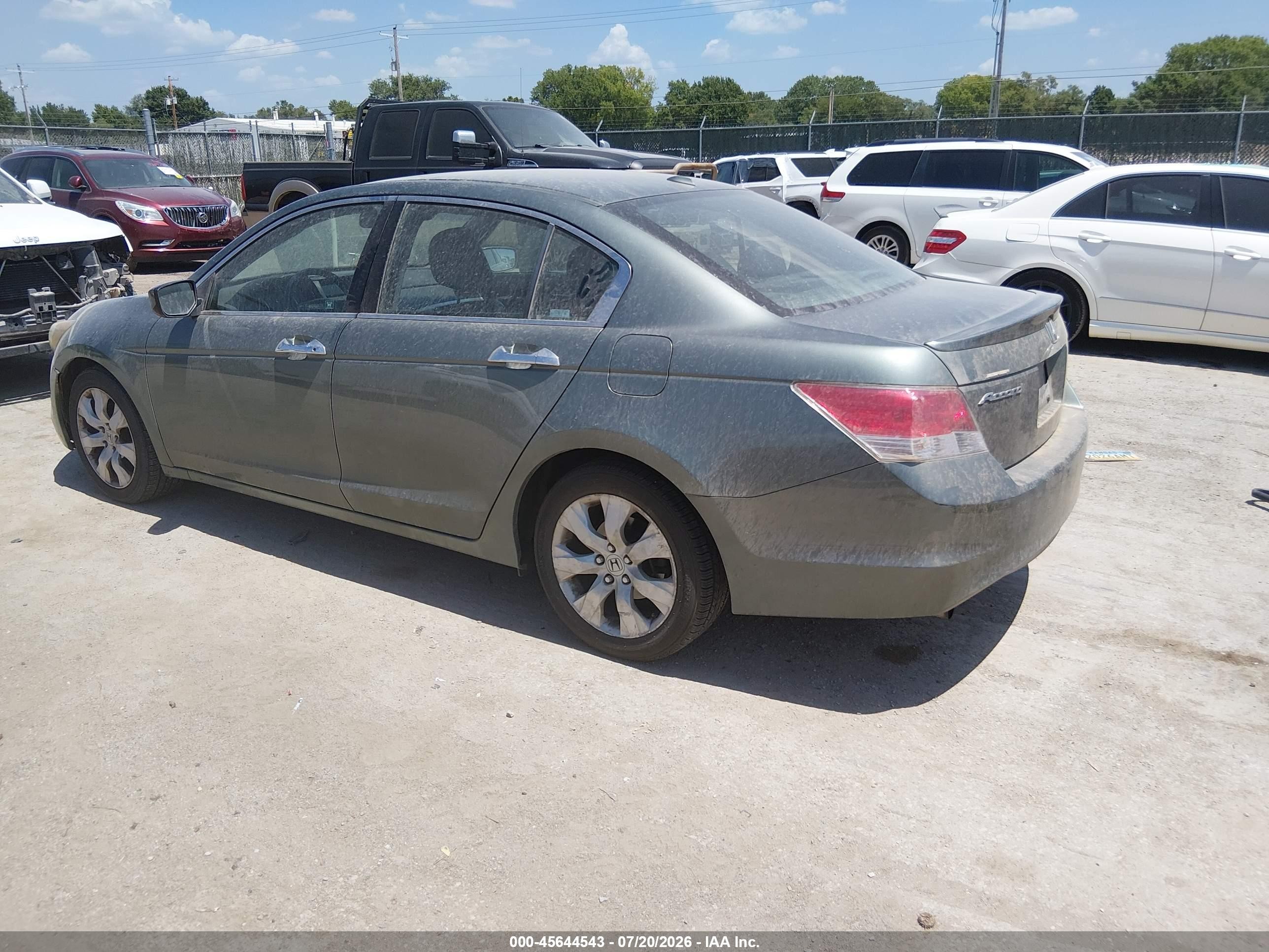 2008 Honda Accord 3.5 Ex-l Green vin: 1HGCP36858A031646