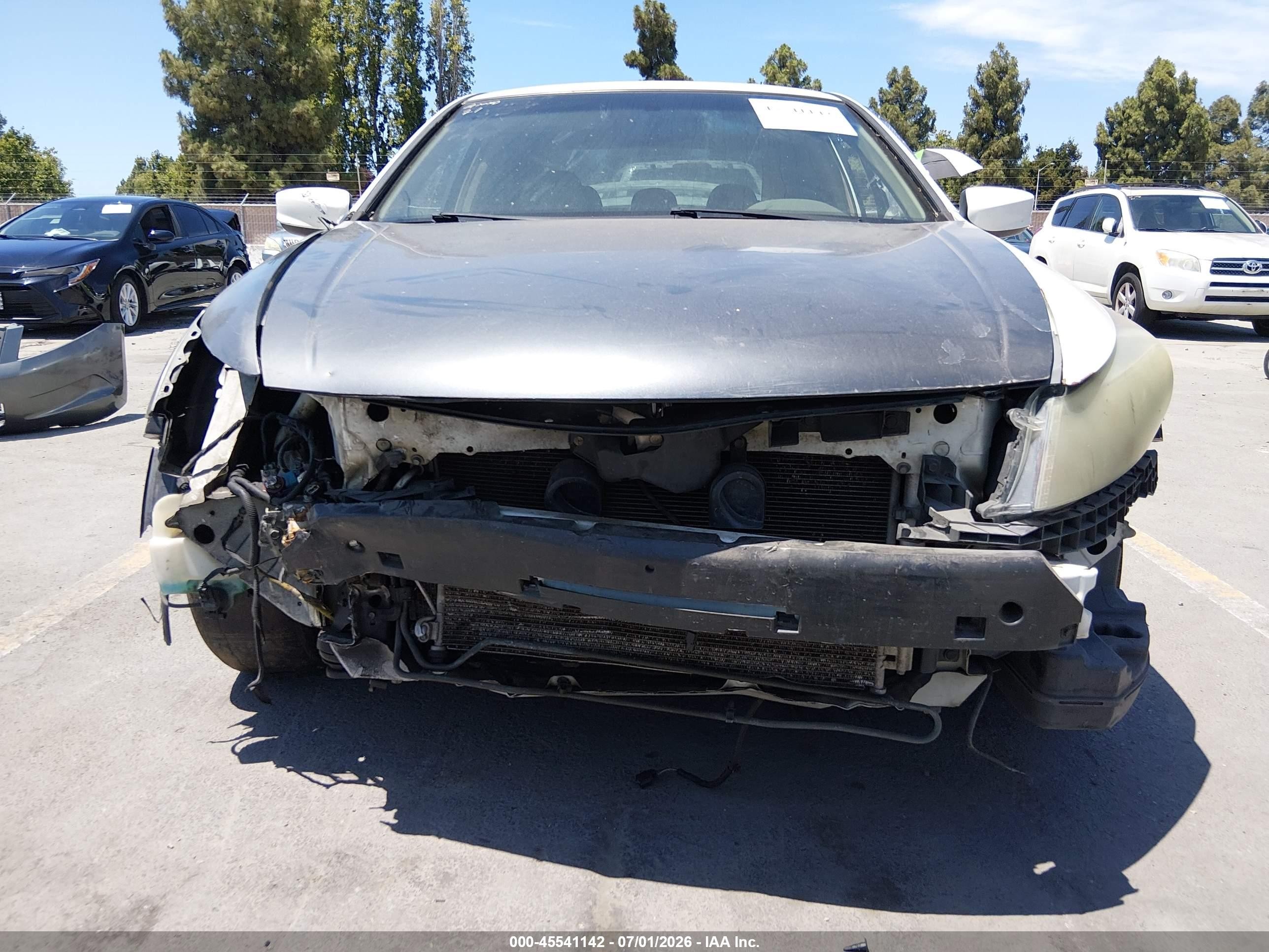 2008 Honda Accord 3.5 Ex-l White vin: 1HGCP36858A041397