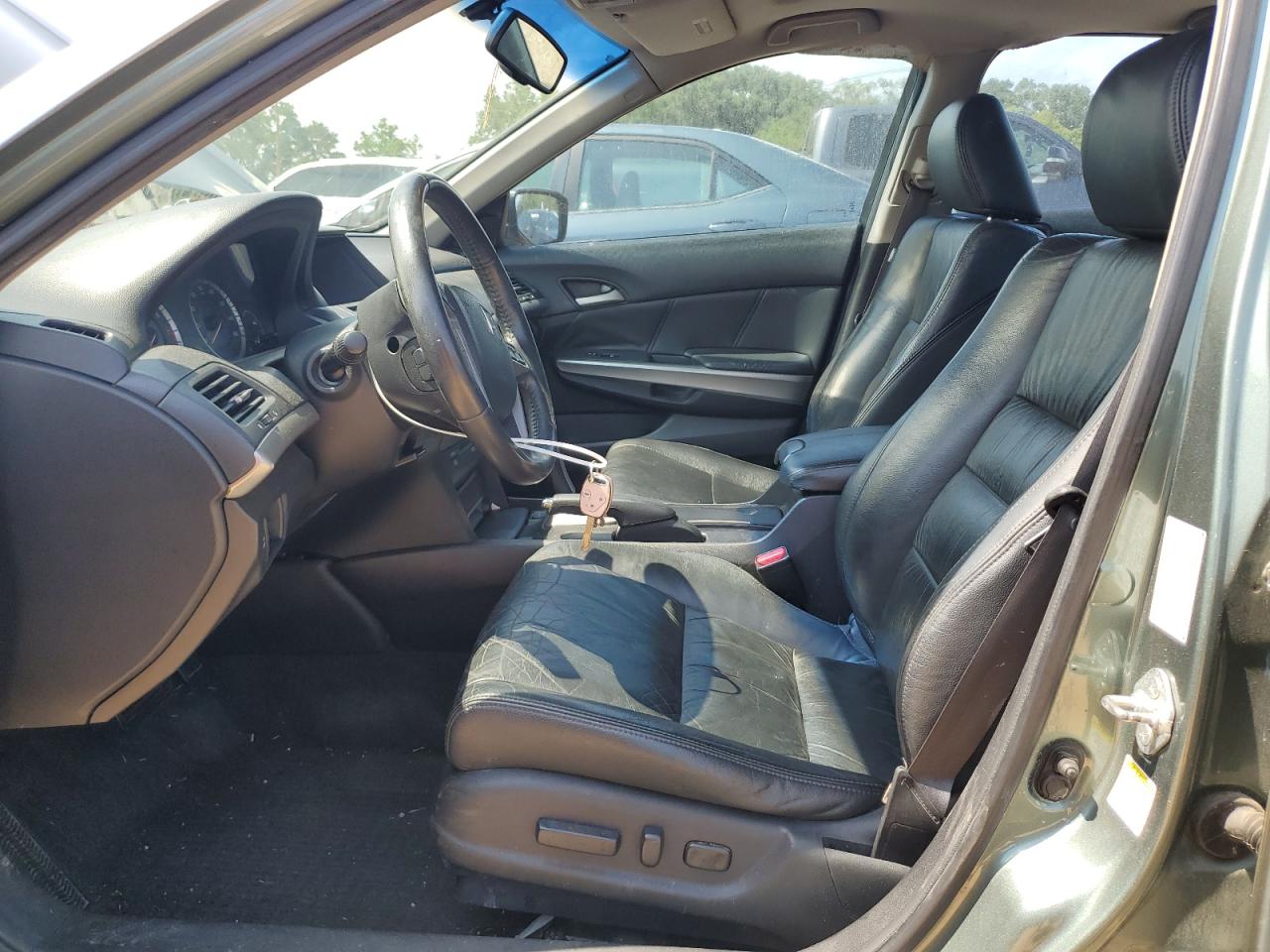 2008 Honda Accord Exl Green vin: 1HGCP36858A041626