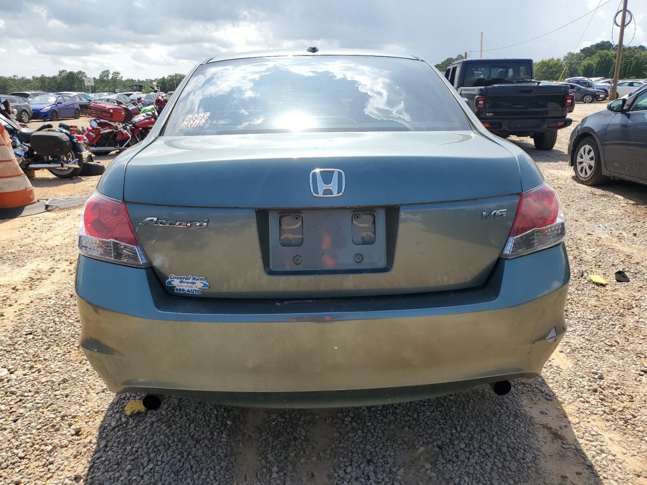 2008 Honda Accord Exl Green vin: 1HGCP36858A041626