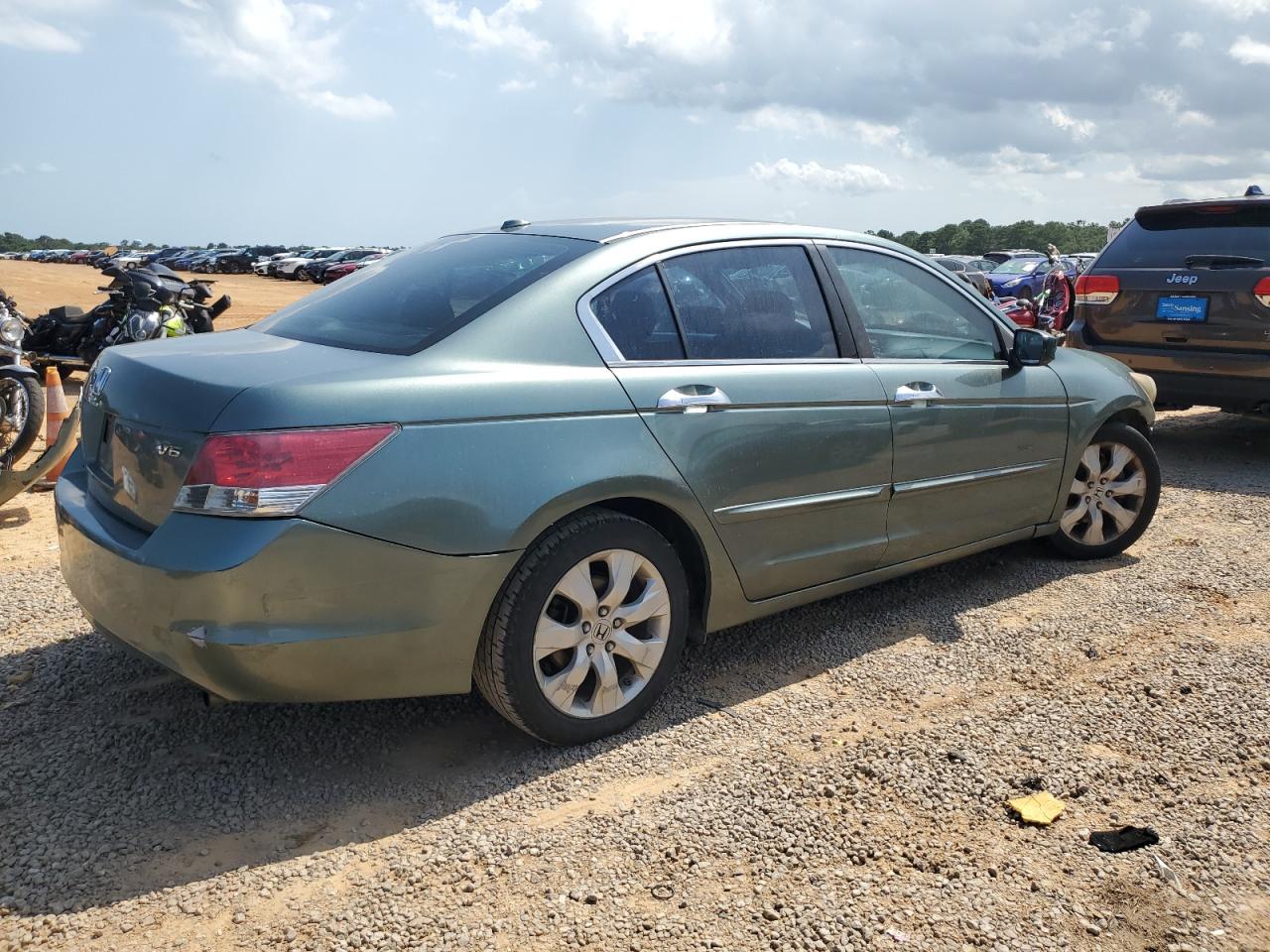 2008 Honda Accord Exl Green vin: 1HGCP36858A041626