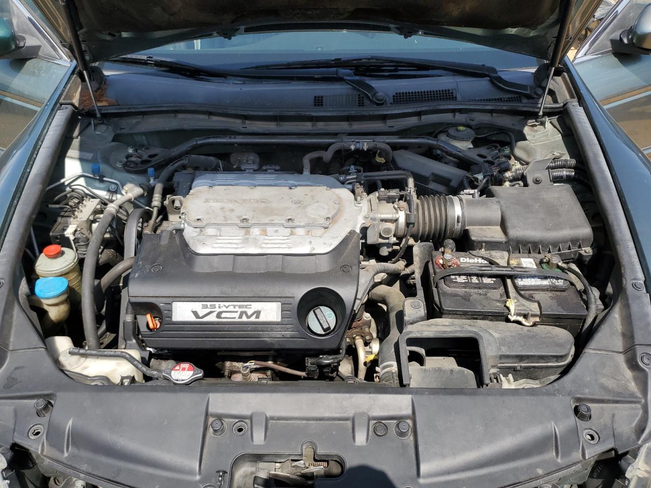2008 Honda Accord Exl Green vin: 1HGCP36858A041626