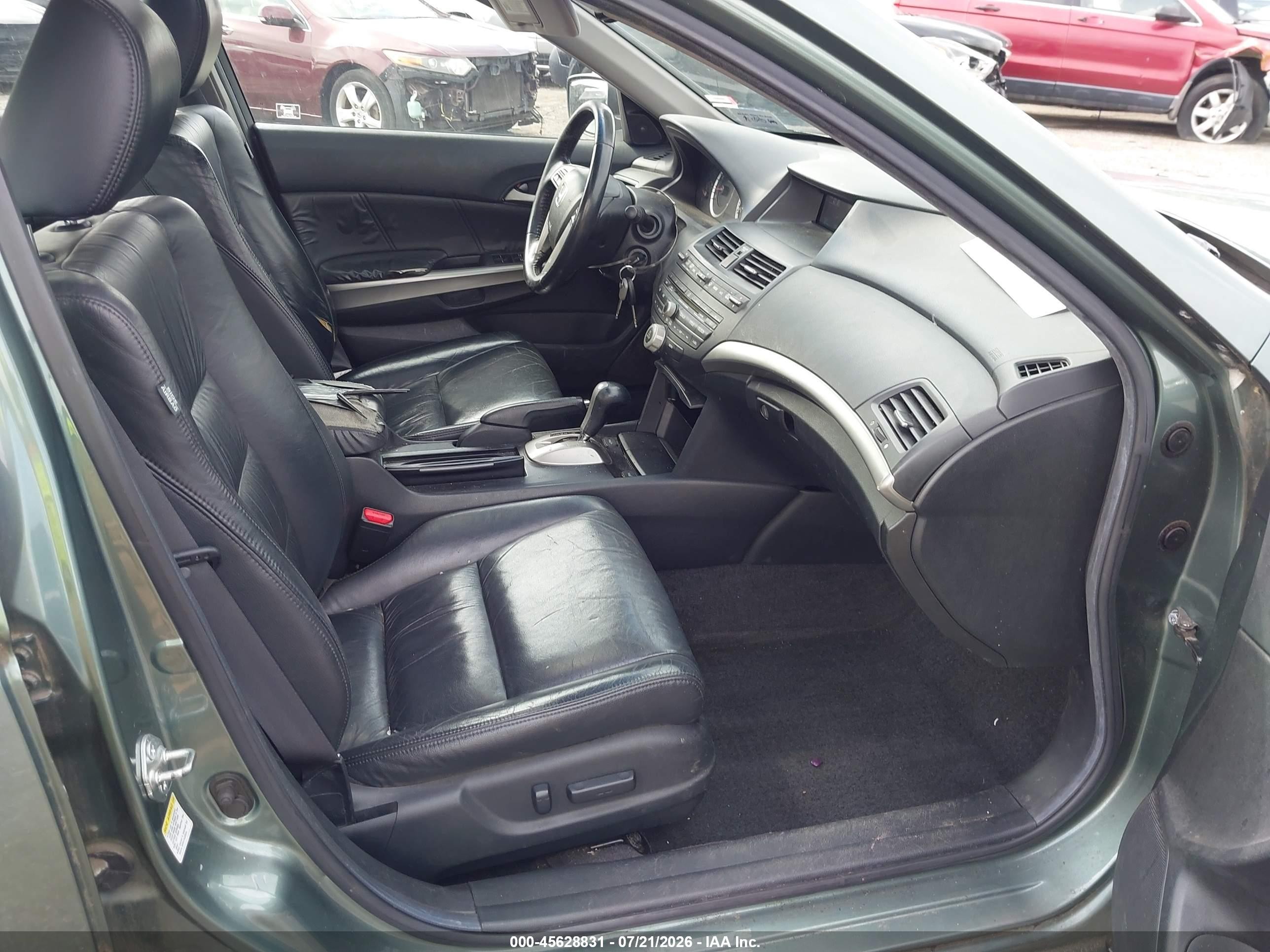 2008 Honda Accord 3.5 Ex-l Green vin: 1HGCP36858A055994