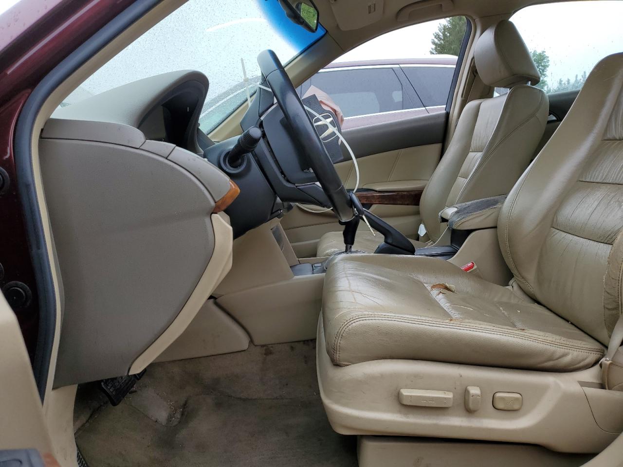 2008 Honda Accord Exl Black vin: 1HGCP36858A057020