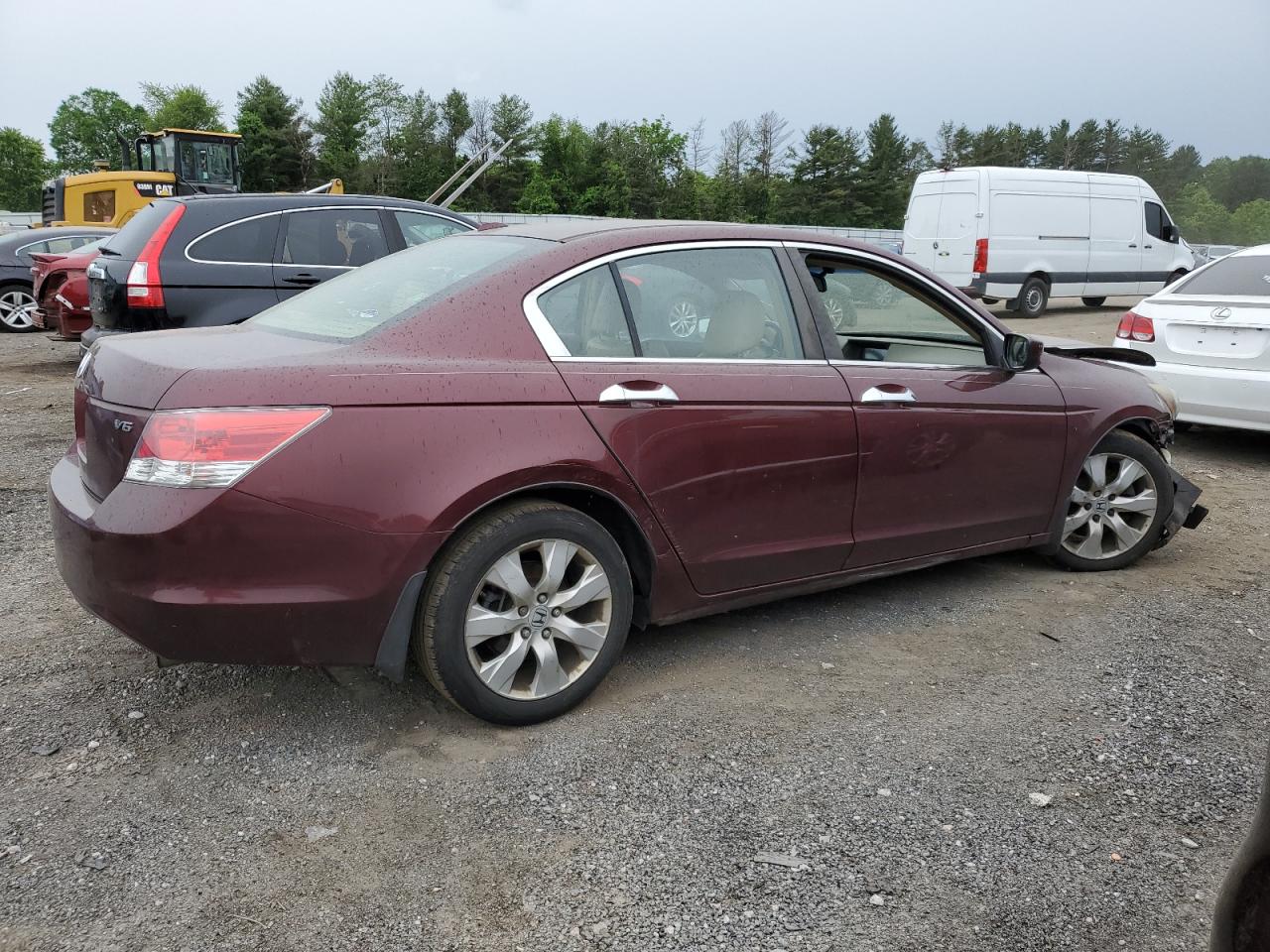 2008 Honda Accord Exl Black vin: 1HGCP36858A057020