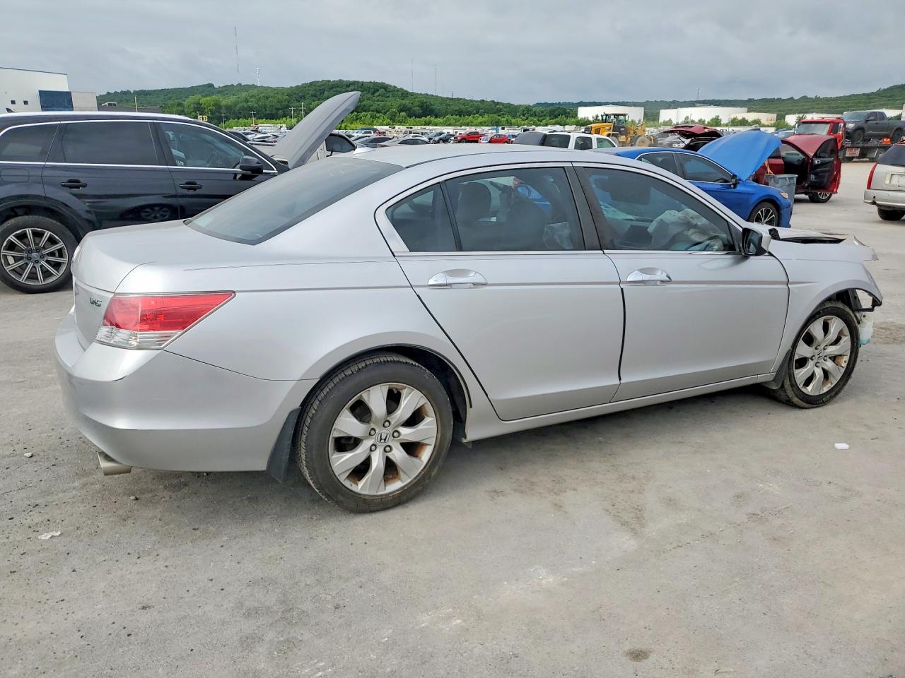 2008 Honda Accord Exl Silver vin: 1HGCP36858A064646