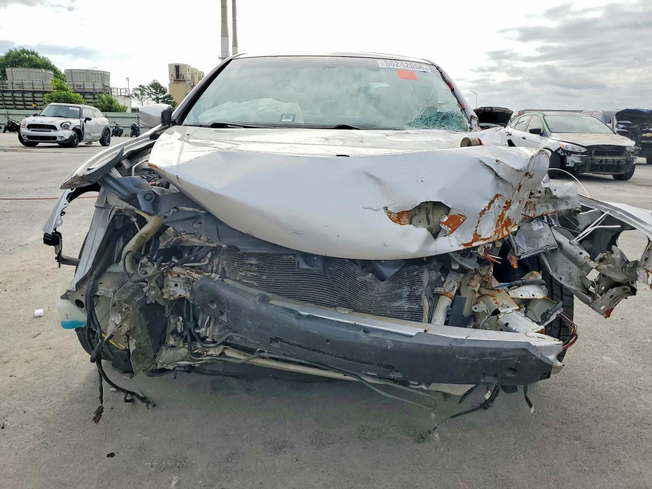 2008 Honda Accord Exl Silver vin: 1HGCP36858A064646