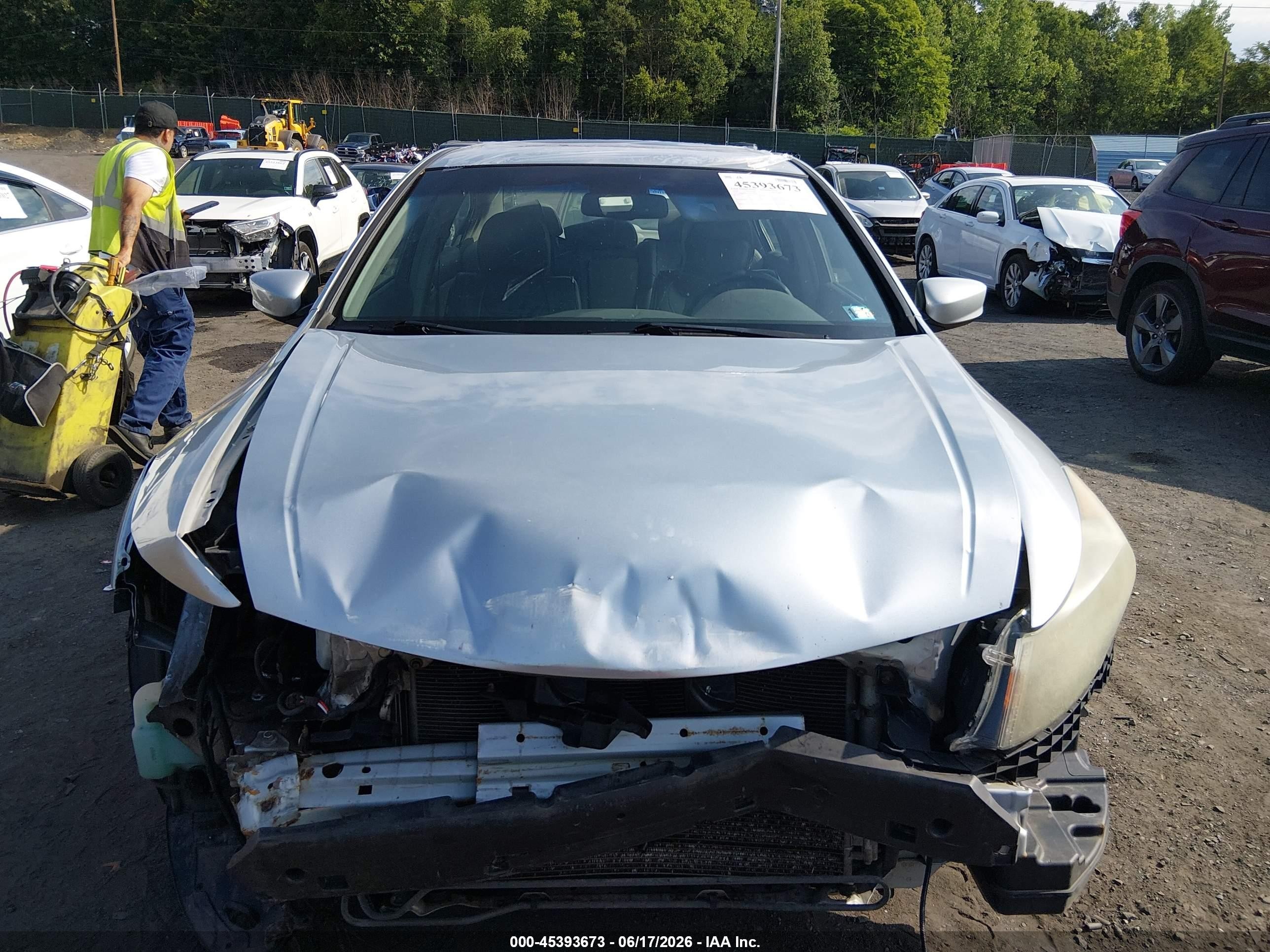 2008 Honda Accord 3.5 Ex-l Silver vin: 1HGCP36858A072570