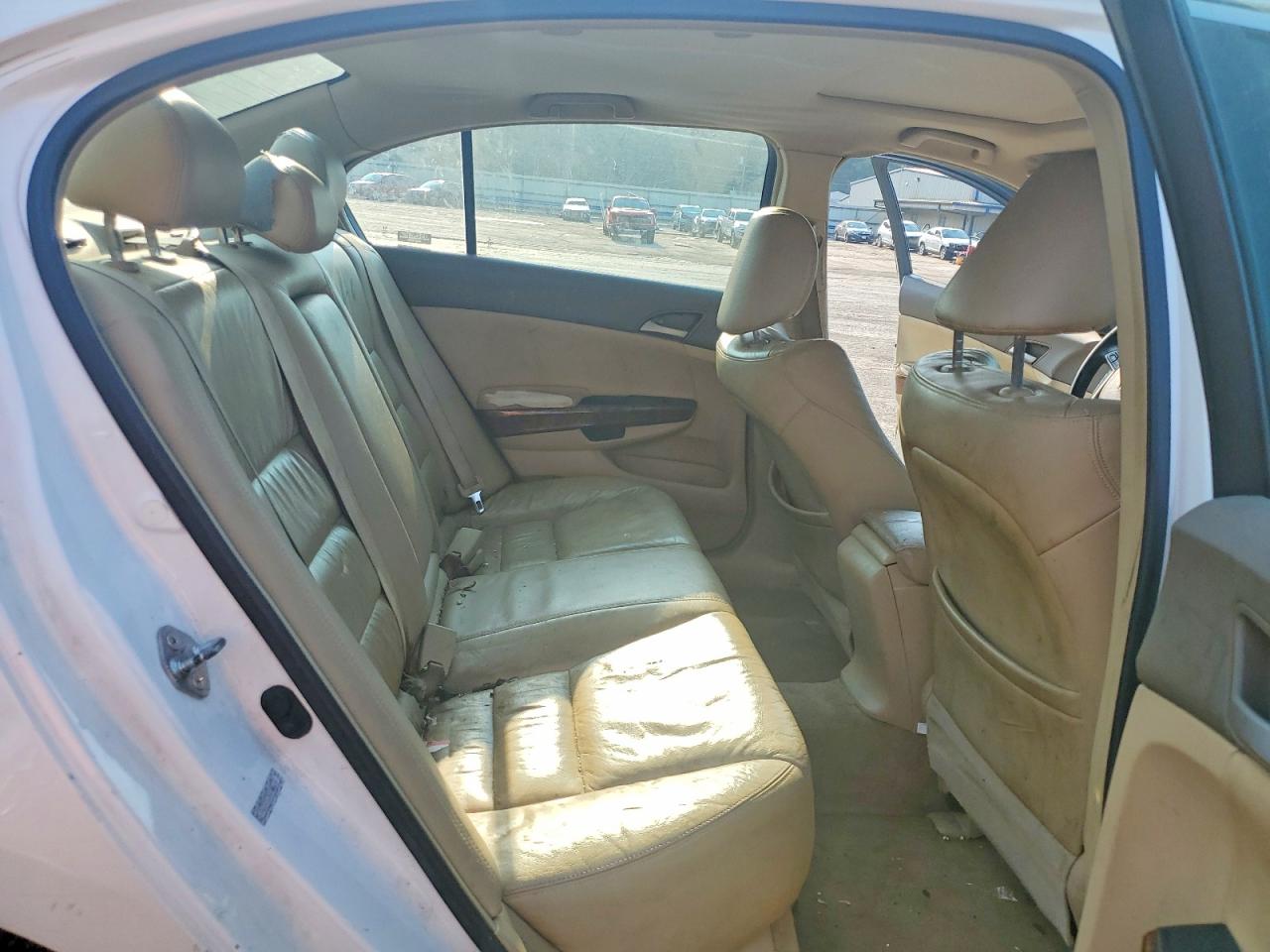 2008 Honda Accord Exl Белый vin: 1HGCP36858A078658