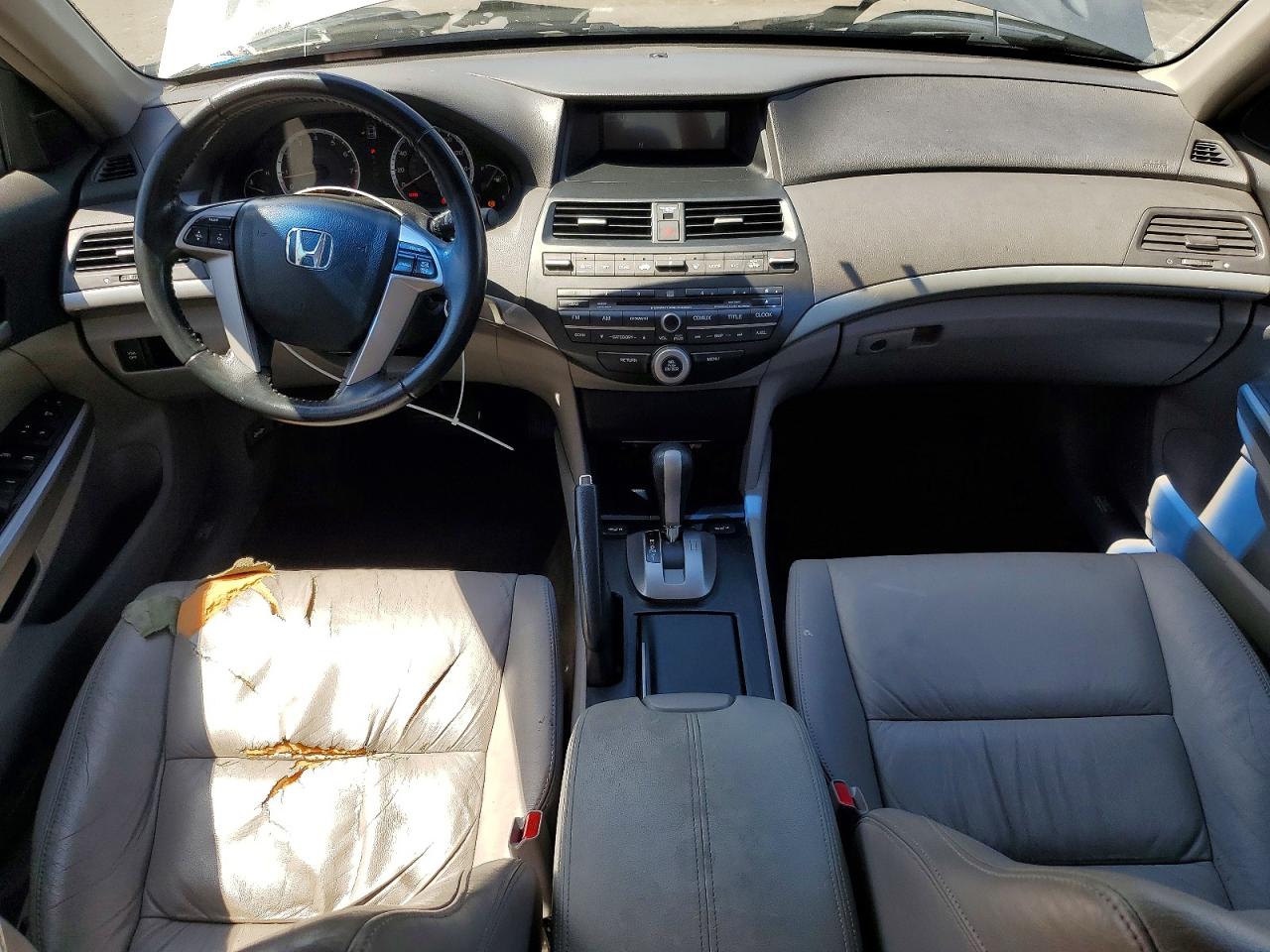 2008 Honda Accord Exl Gray vin: 1HGCP36858A081480