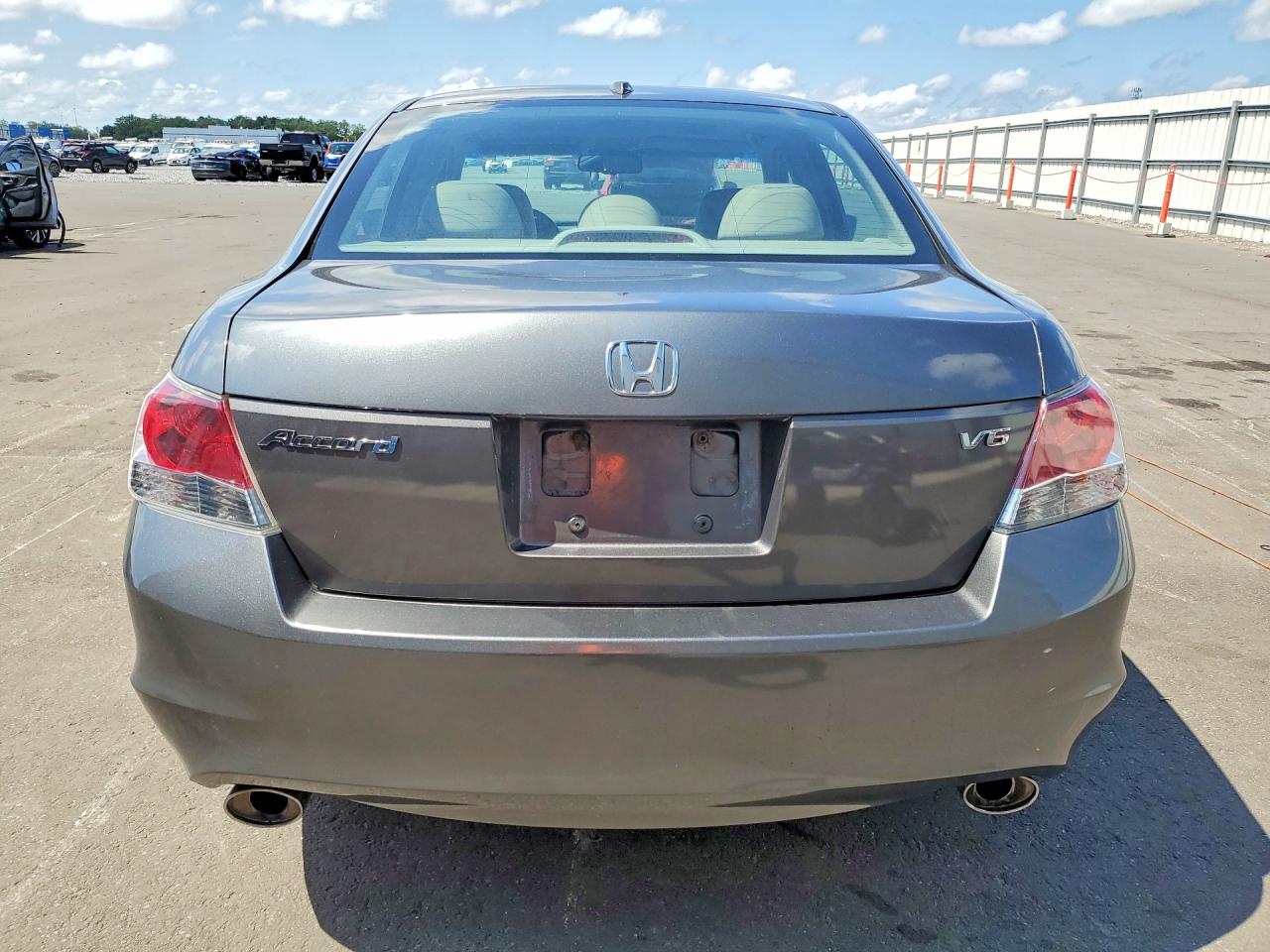 2008 Honda Accord Exl Gray vin: 1HGCP36858A081480