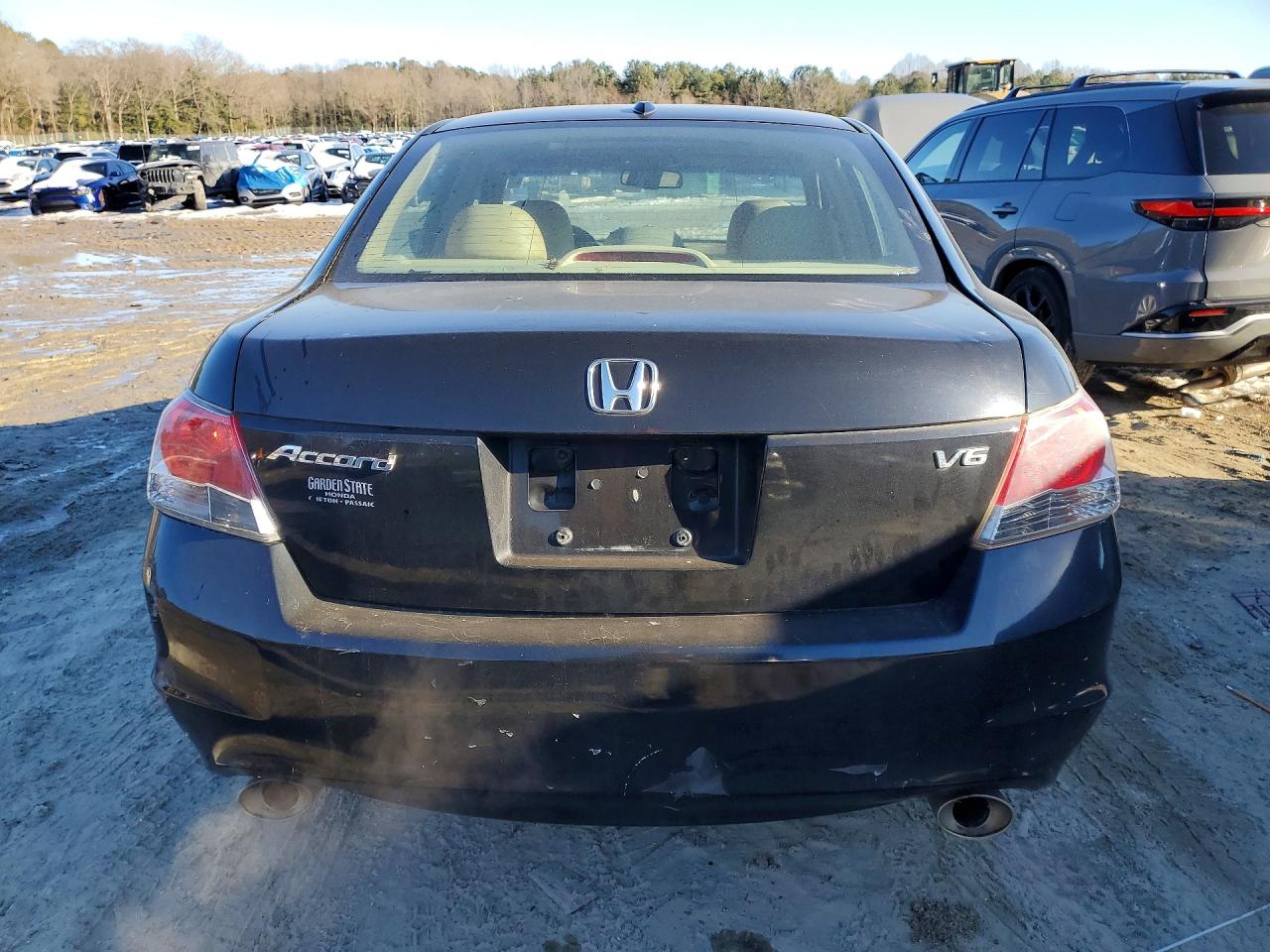 2008 Honda Accord Exl Black vin: 1HGCP36858A082788