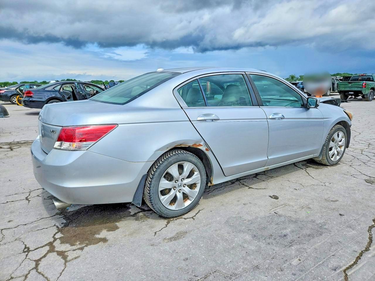2008 Honda Accord Exl Silver vin: 1HGCP36858A085514