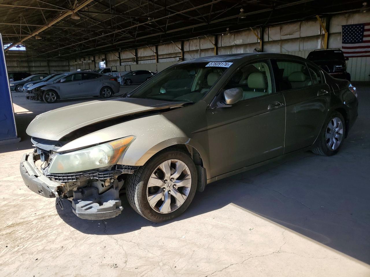 2008 Honda Accord Exl Золотой vin: 1HGCP36858A087313
