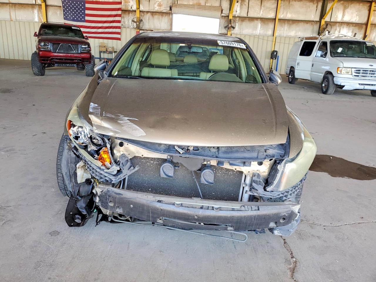 2008 Honda Accord Exl Золотой vin: 1HGCP36858A087313