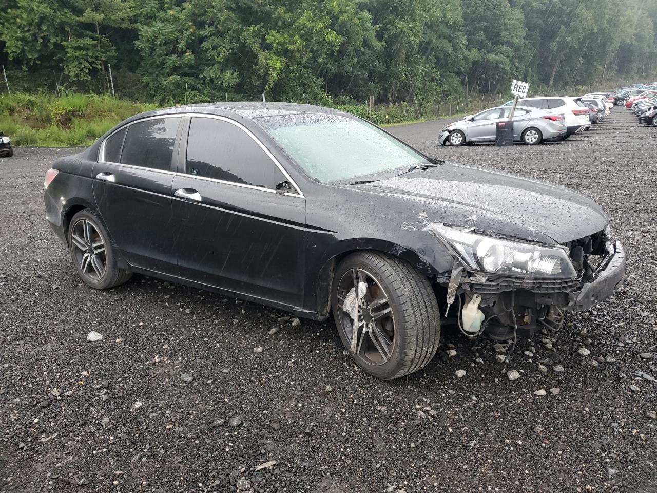 2008 Honda Accord Exl Black vin: 1HGCP36858A087991