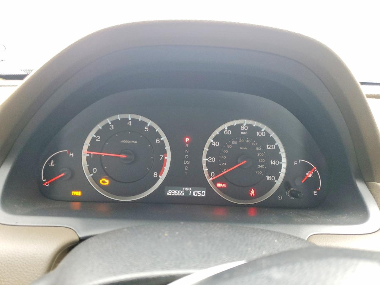 2008 Honda Accord Exl Maroon vin: 1HGCP36858A088168