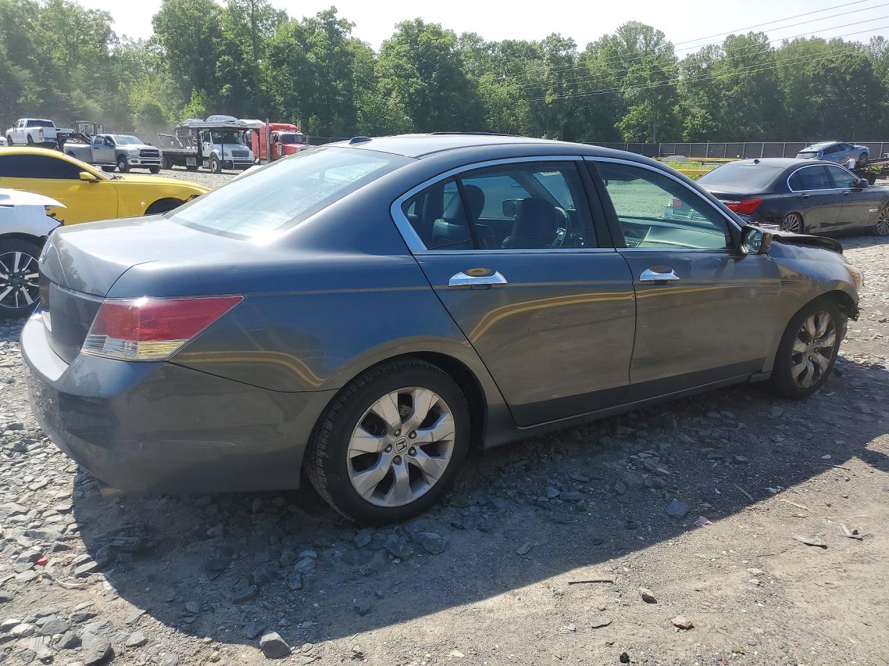 2008 Honda Accord Exl Gray vin: 1HGCP36858A089174