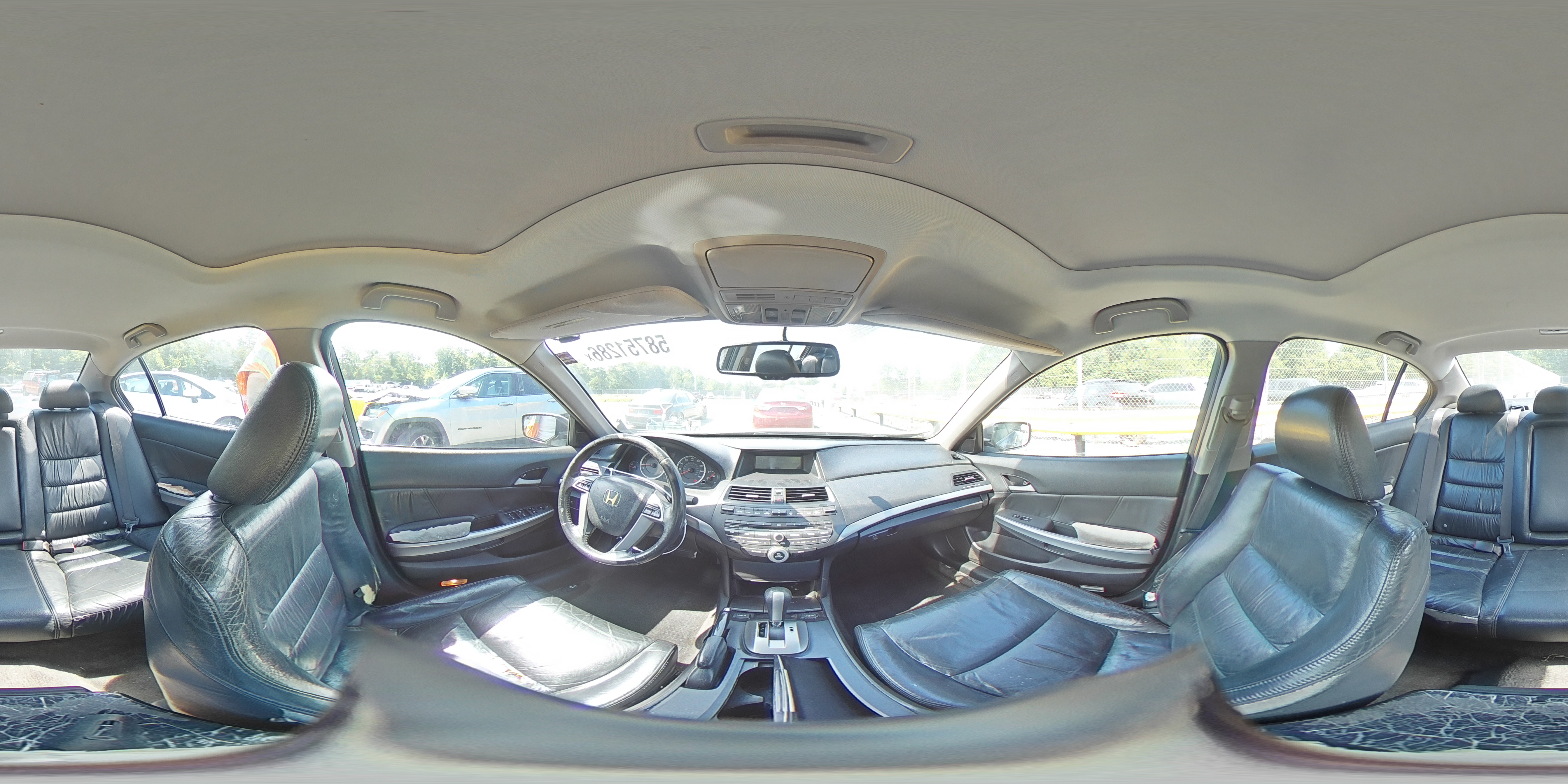 2008 Honda Accord Exl Gray vin: 1HGCP36858A089174