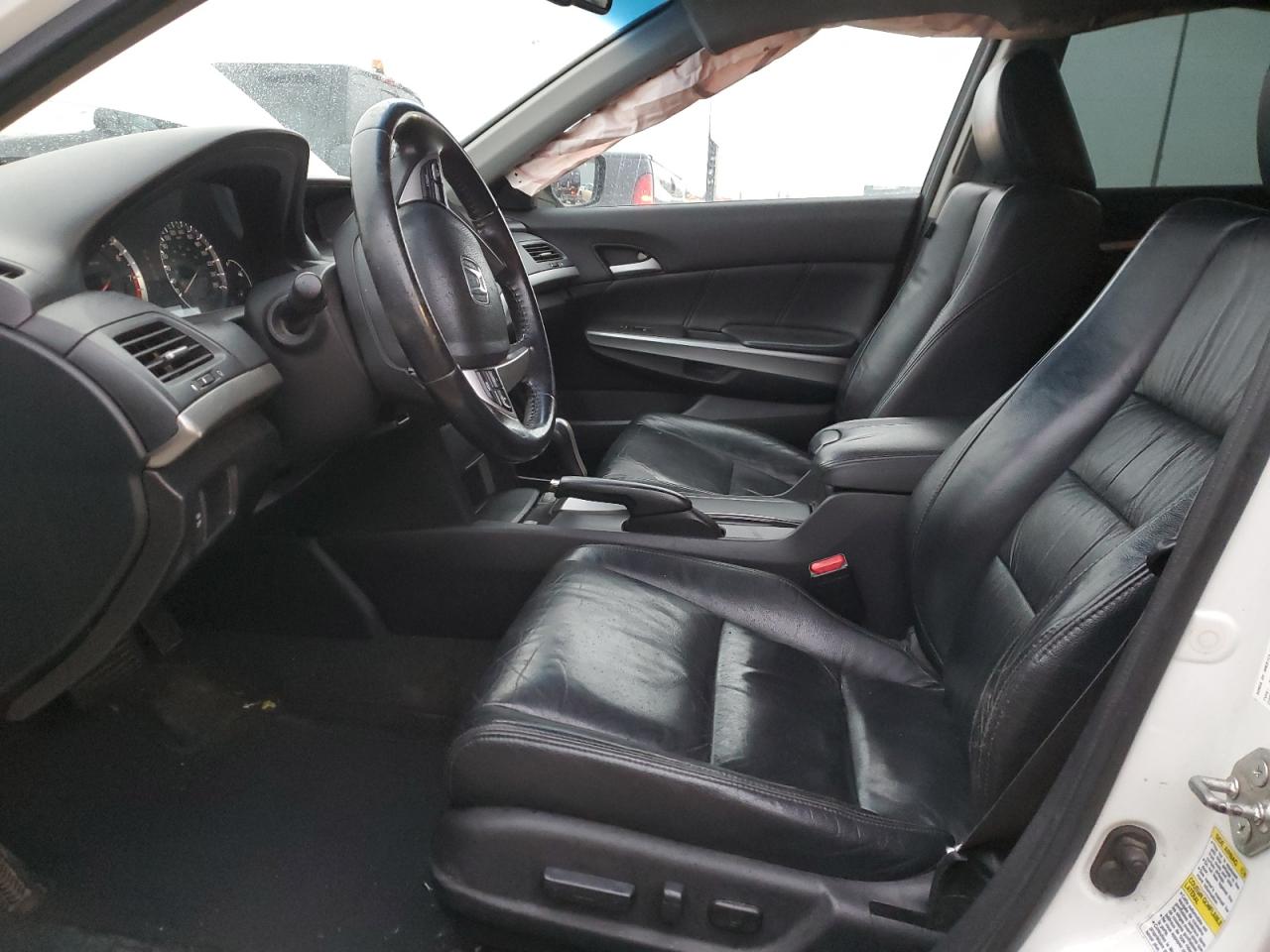 2008 Honda Accord Exl White vin: 1HGCP36858A803241