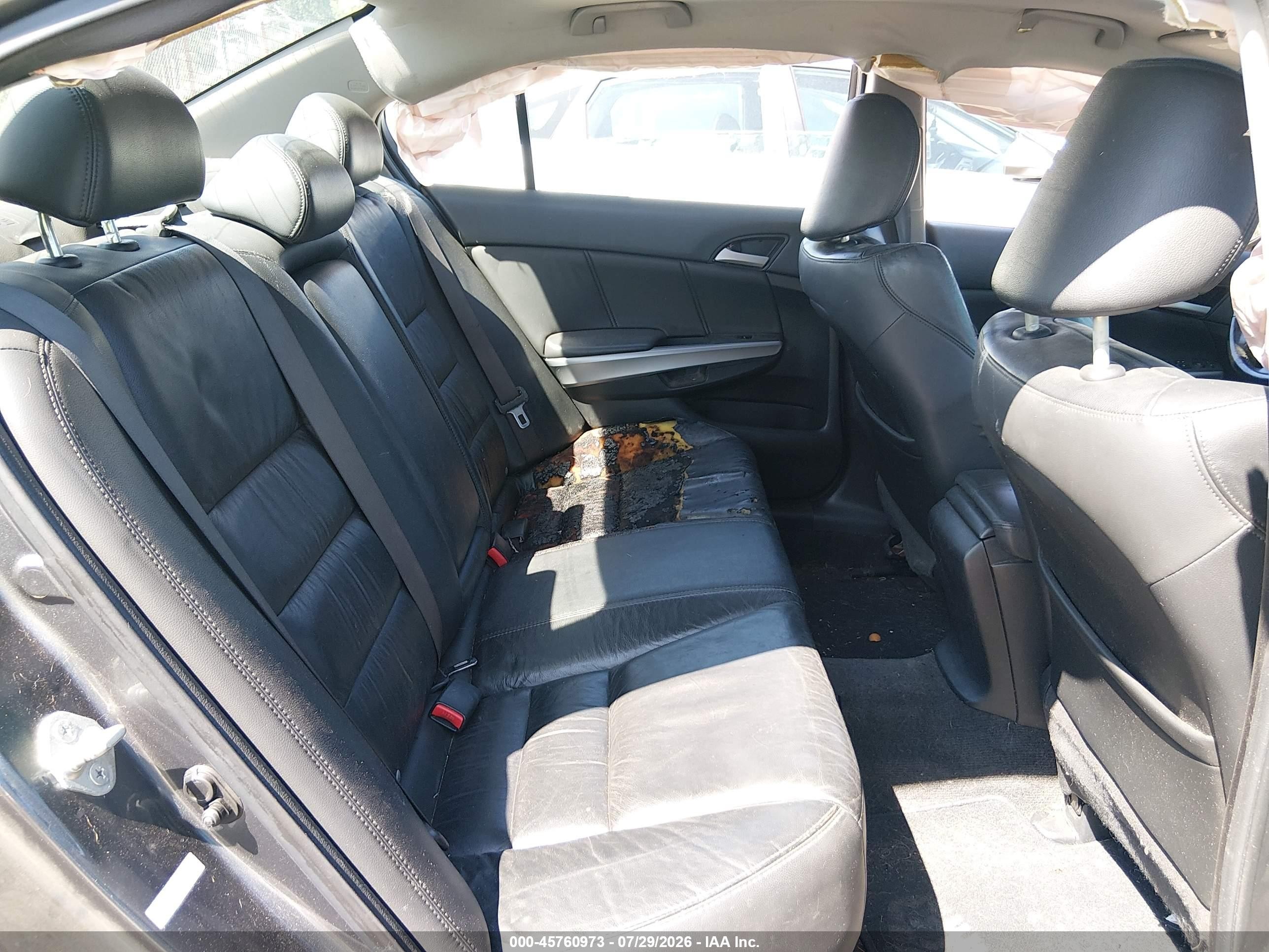 2009 Honda Accord 3.5 Ex-l Gray vin: 1HGCP36859A006604