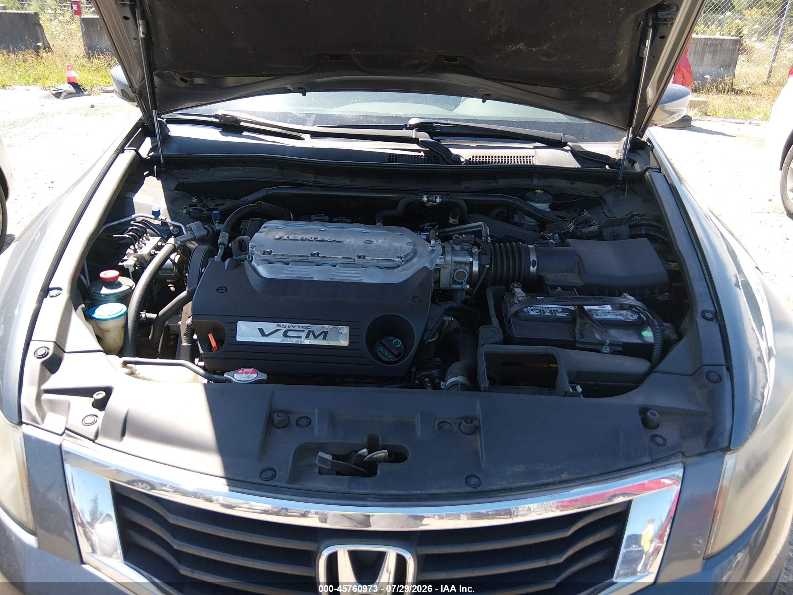 2009 Honda Accord 3.5 Ex-l Gray vin: 1HGCP36859A006604