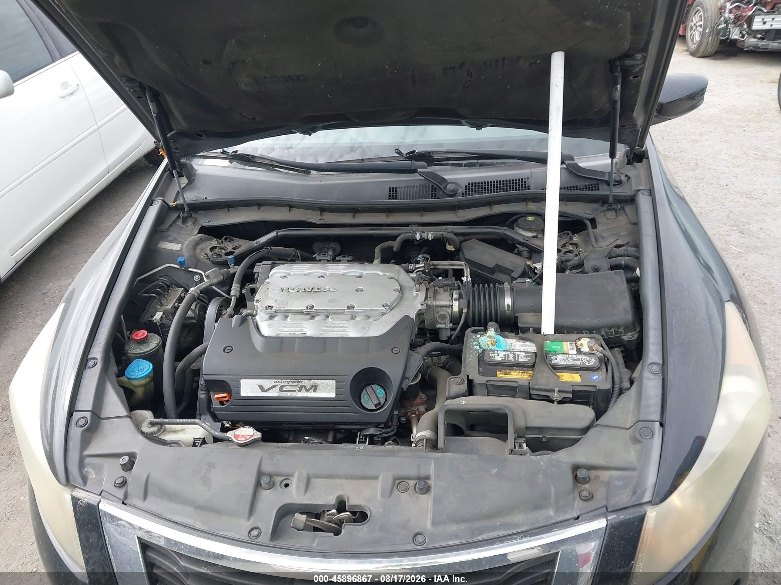 2009 Honda Accord 3.5 Ex-l Black vin: 1HGCP36859A007199