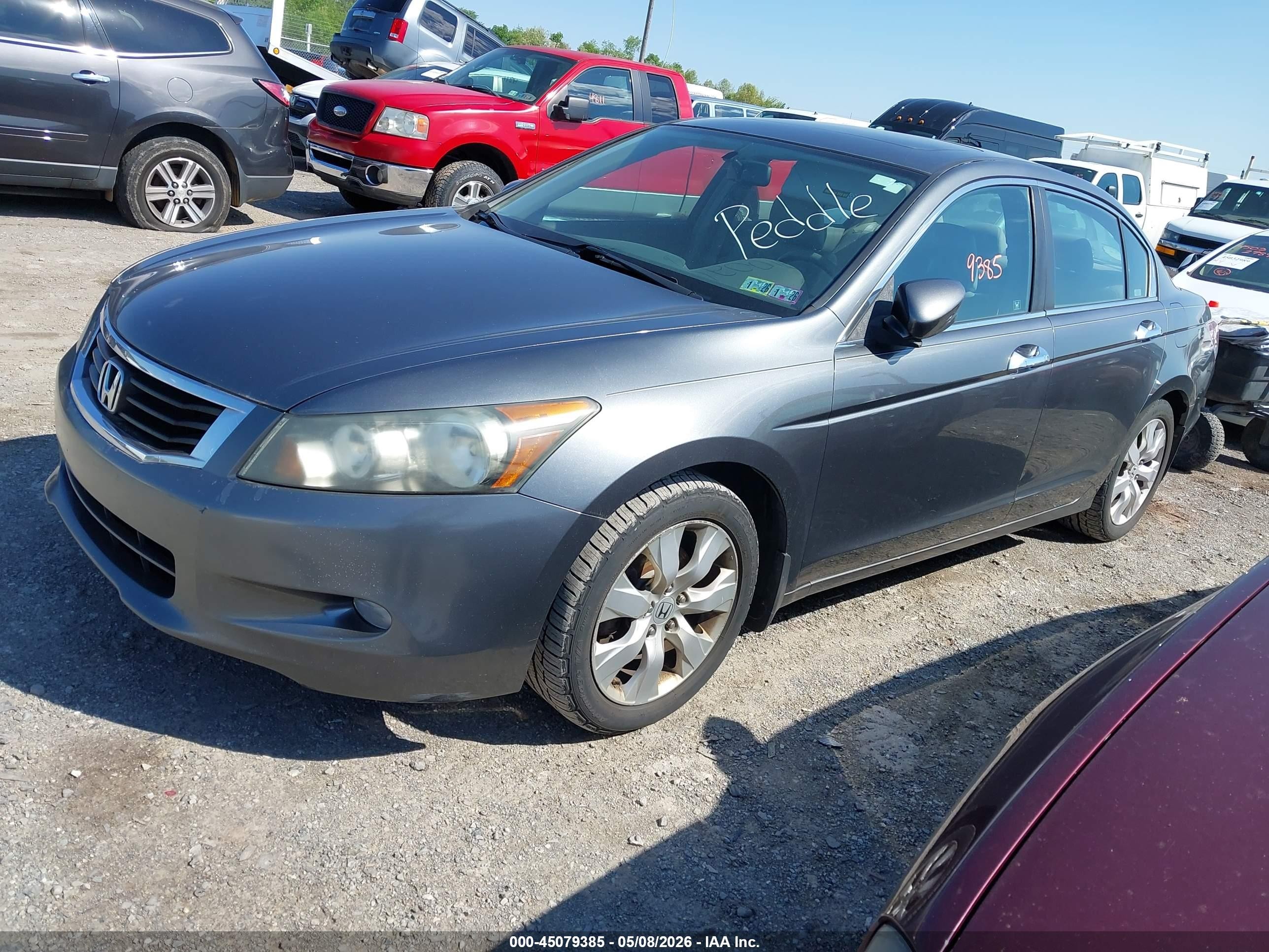 2009 Honda Accord 3.5 Ex-l Серый vin: 1HGCP36859A008434