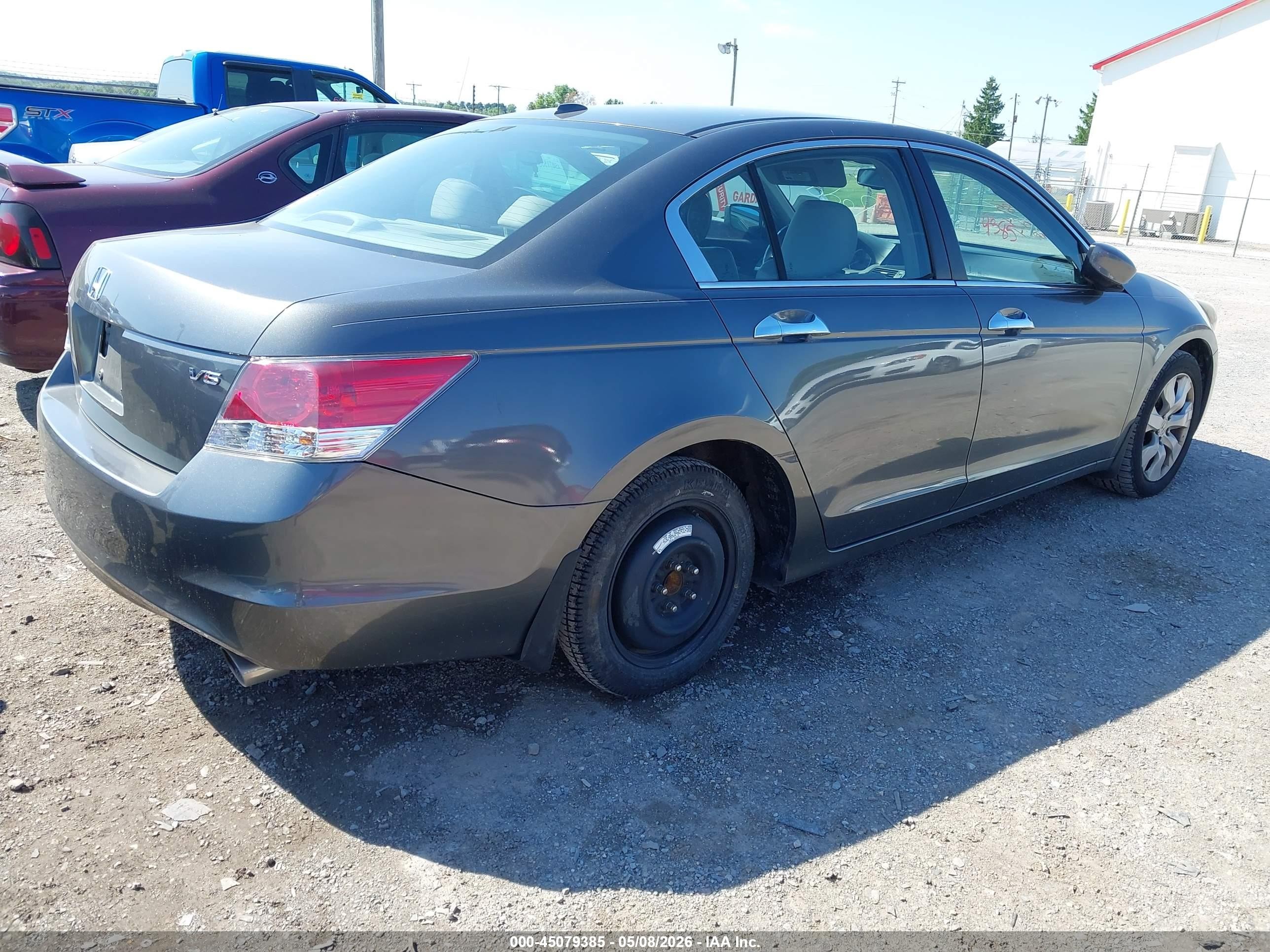 2009 Honda Accord 3.5 Ex-l Серый vin: 1HGCP36859A008434